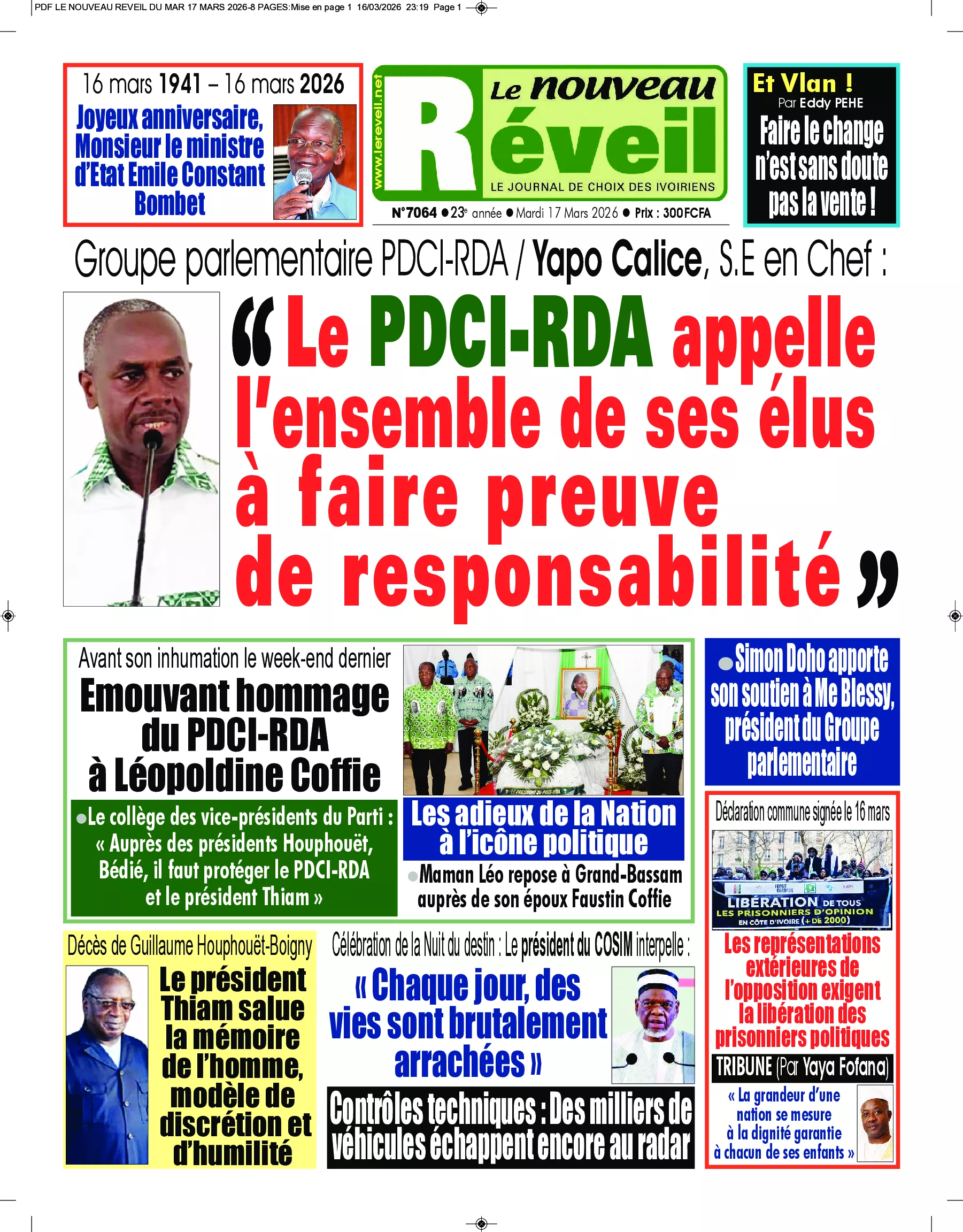 N° 7064 - 2026-03-17