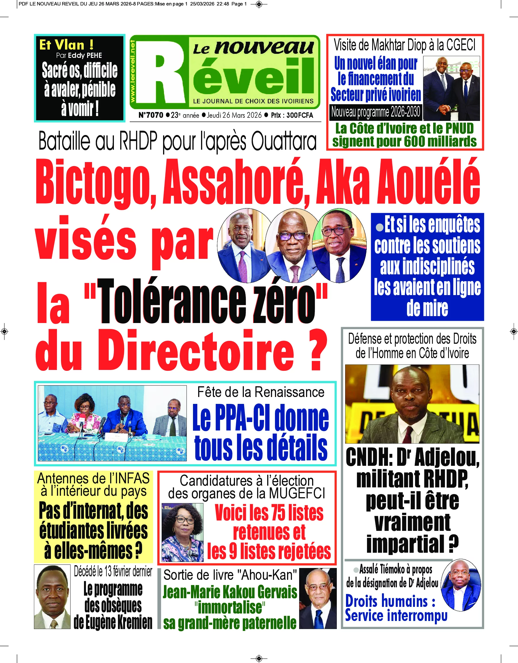 N° 7070 - 2026-03-26
