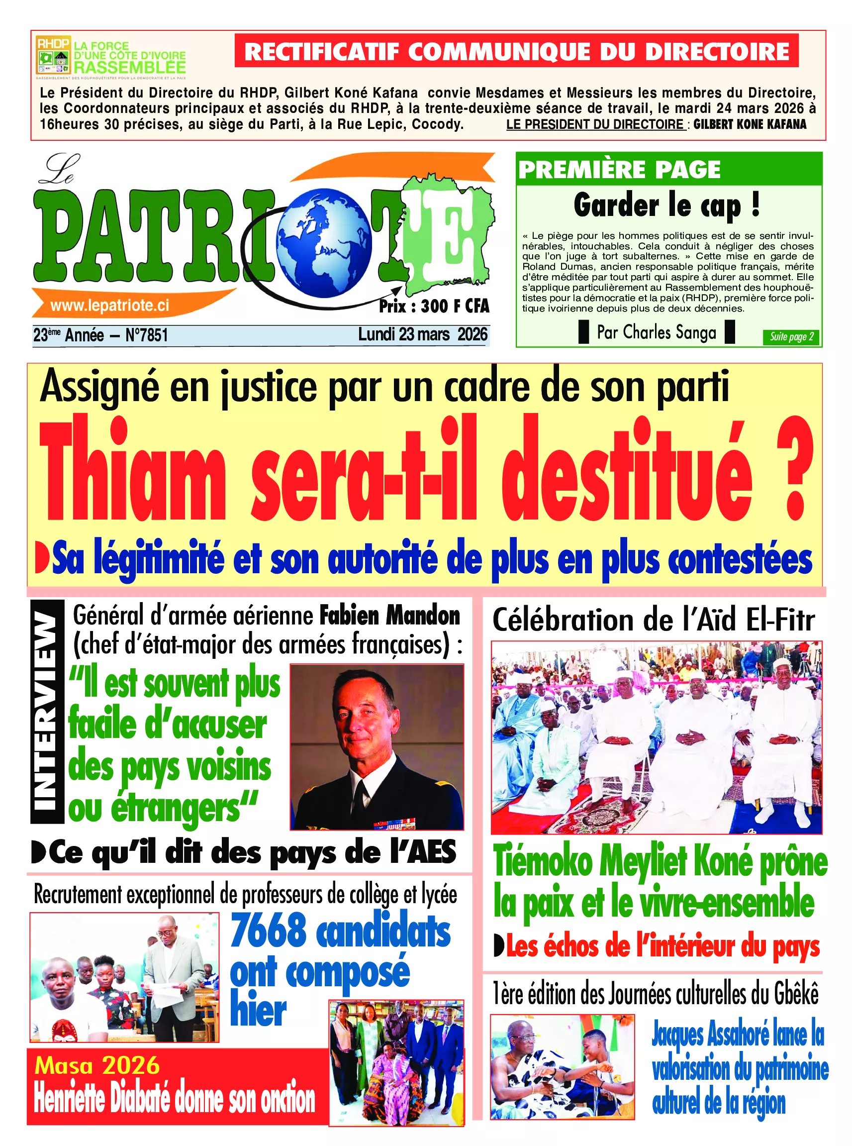 N° 7851 - 2026-03-23