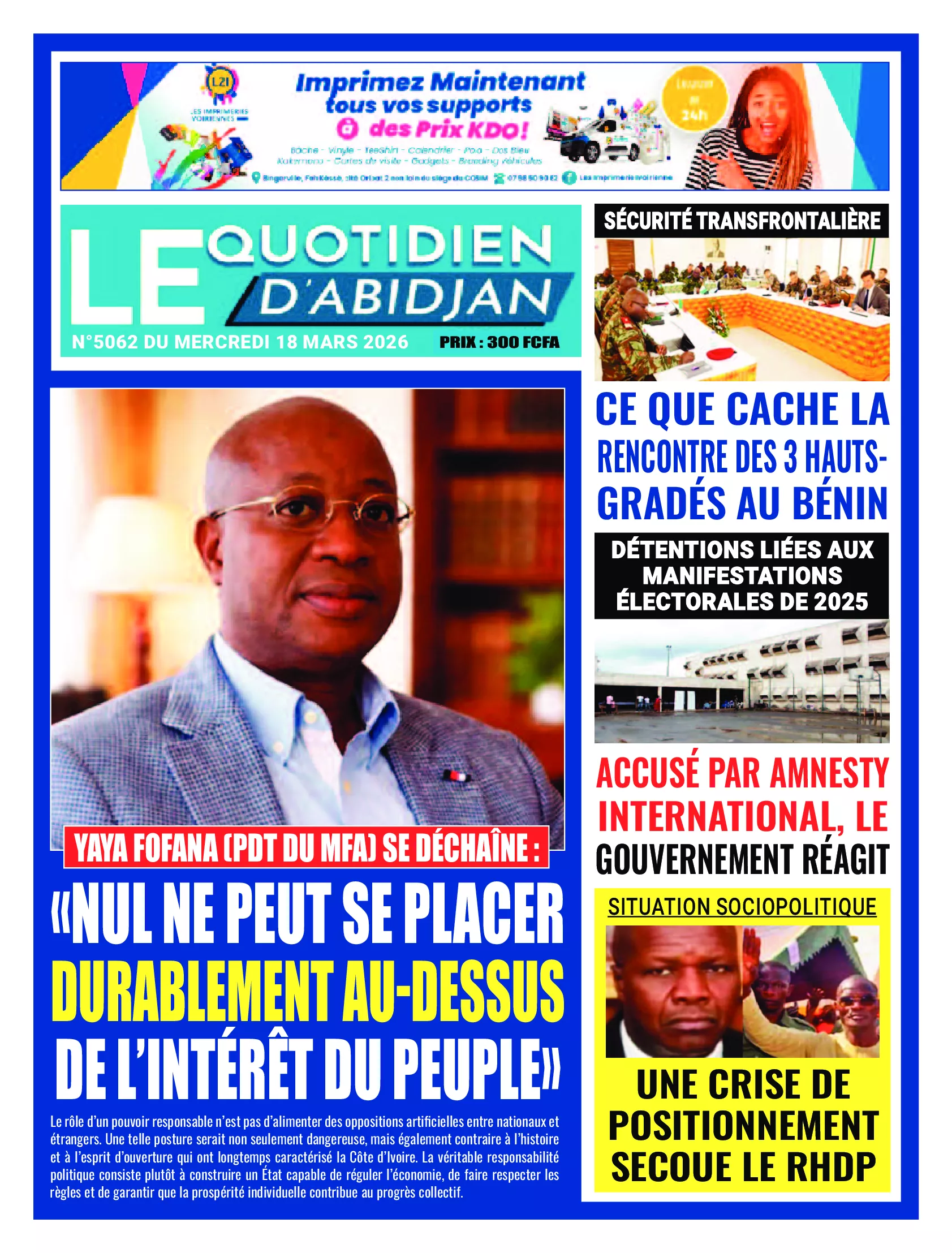 N° 5062 - 2026-03-18