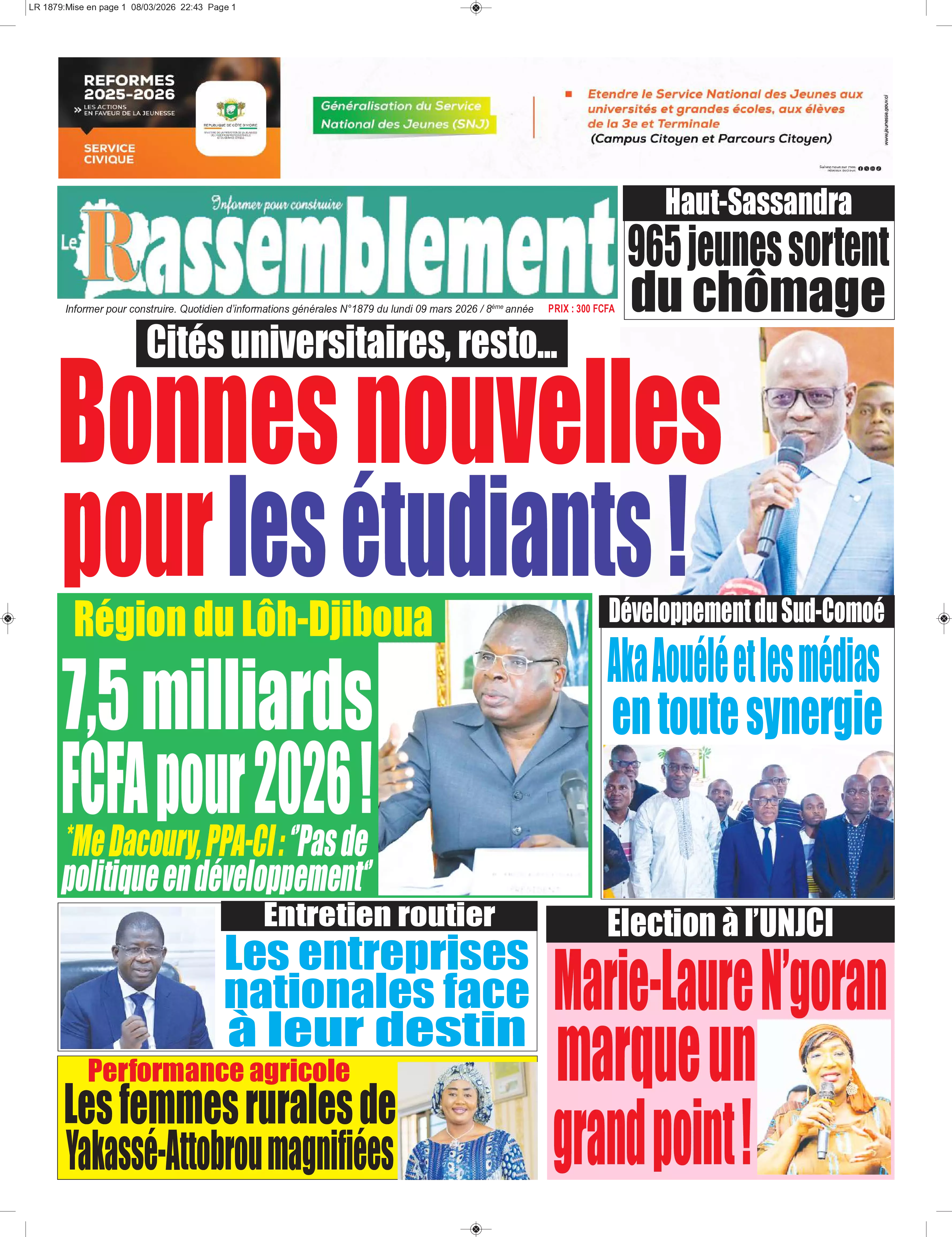 N° 1879 - 2026-03-09