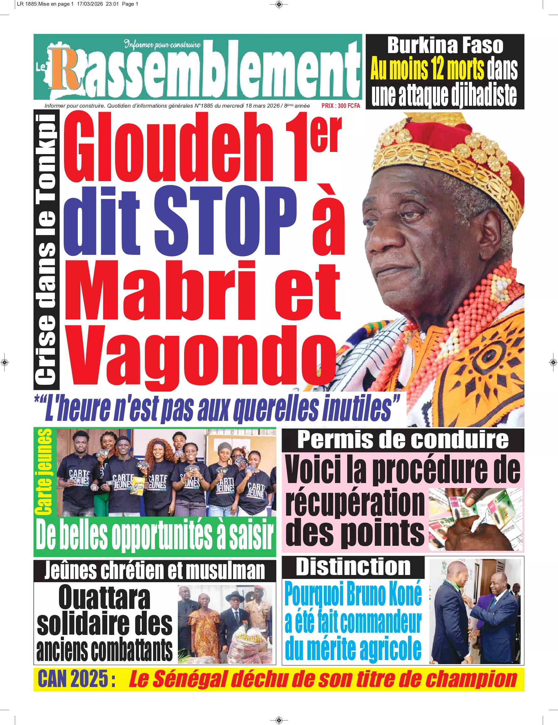 N° 1885 - 2026-03-18