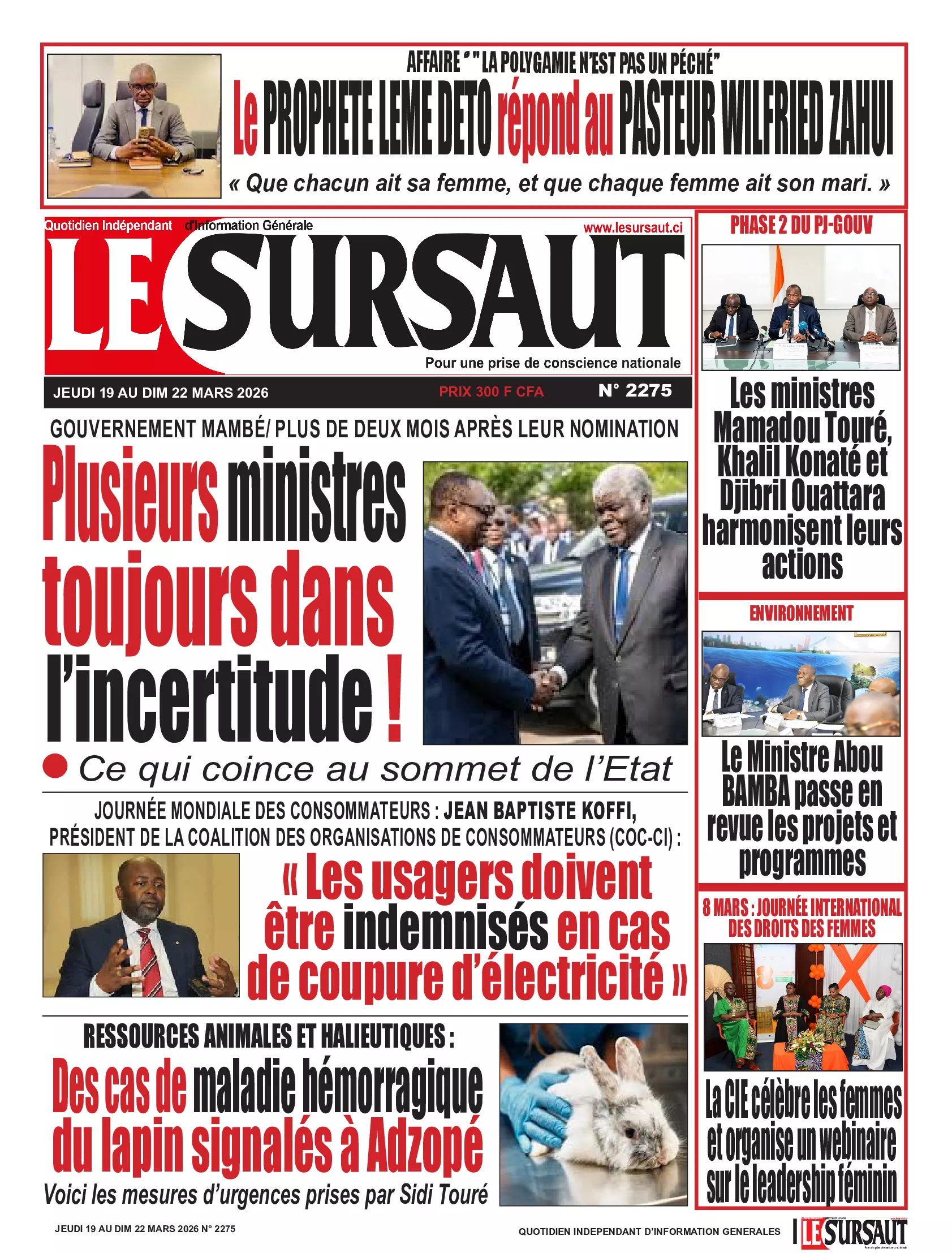 N° 2275 - 2026-03-19