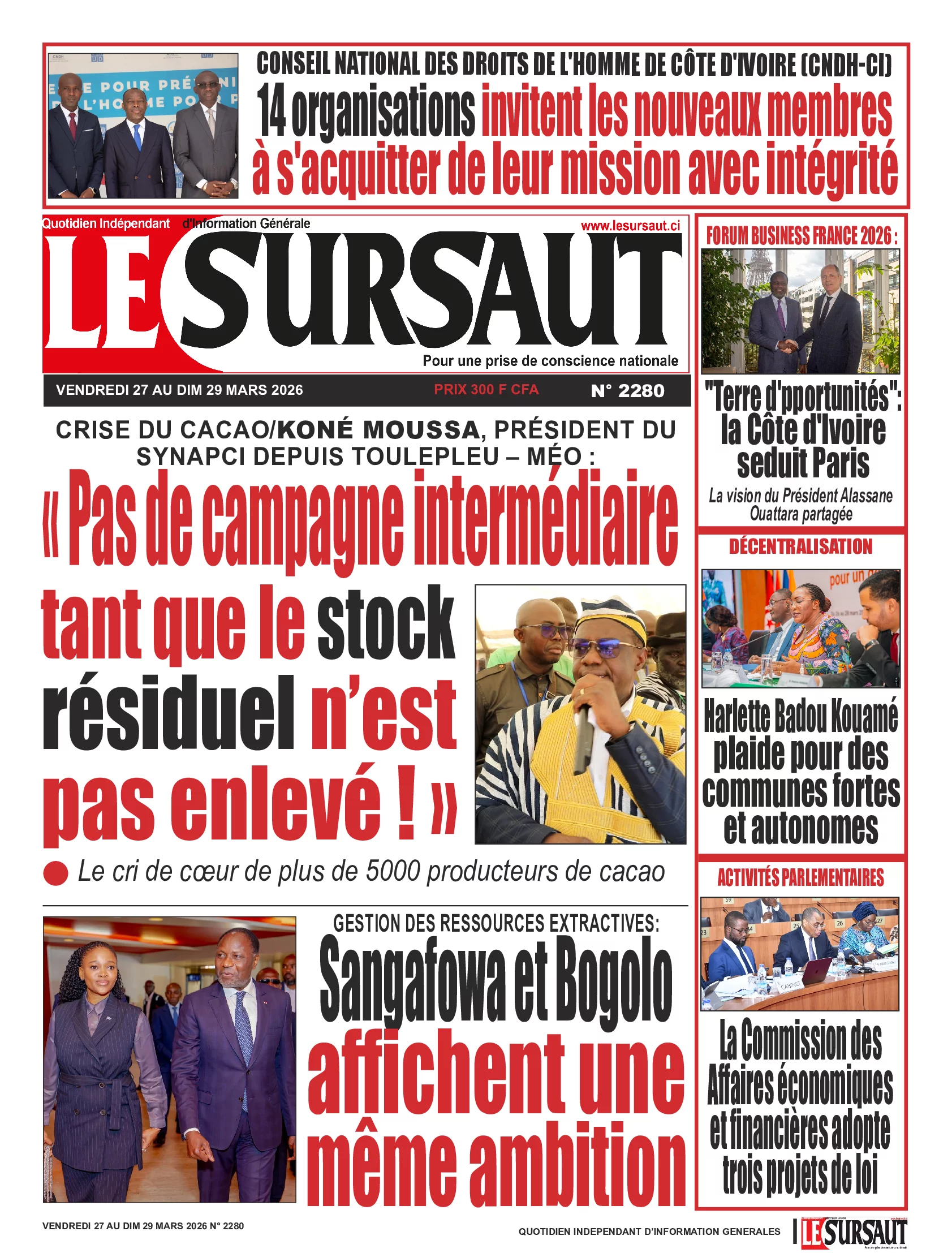 N° 2280 - 2026-03-27