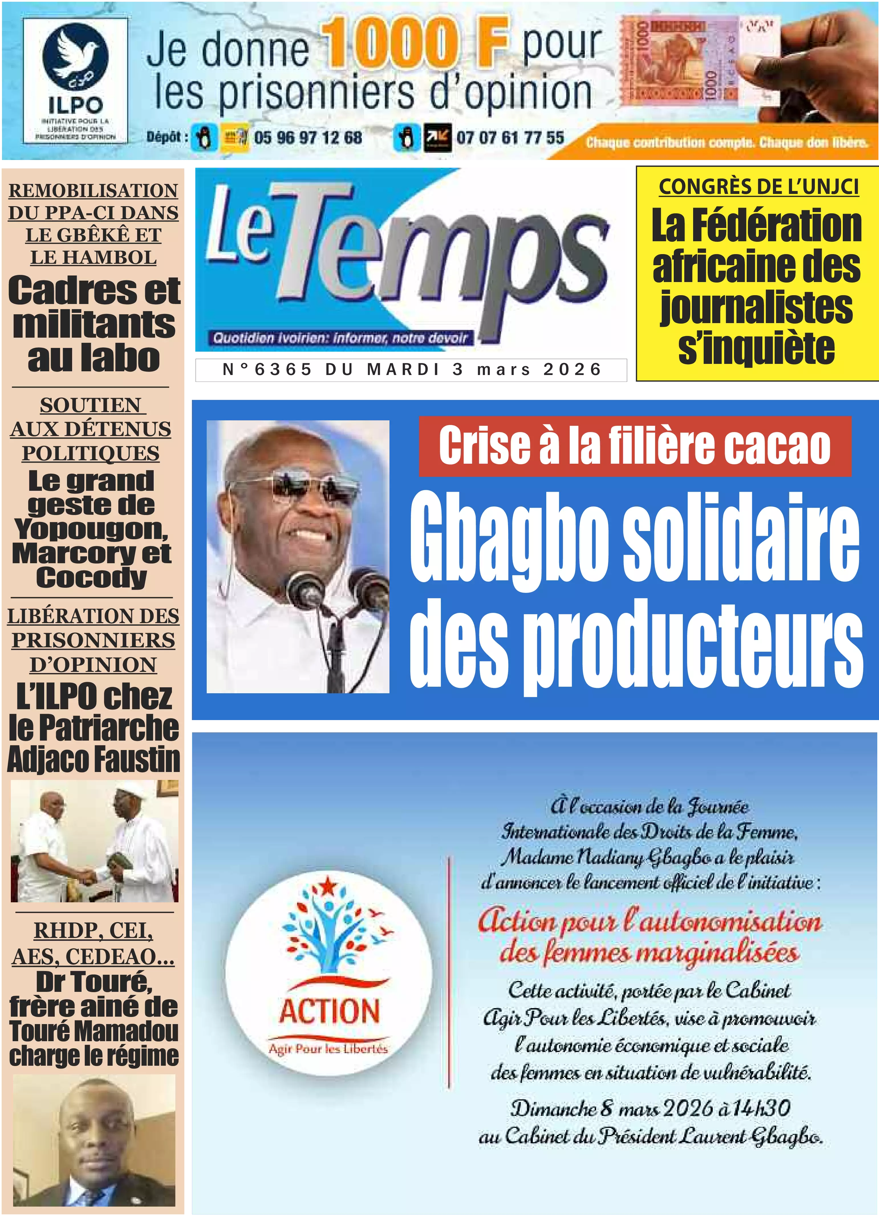 N° 6365 - 2026-03-03