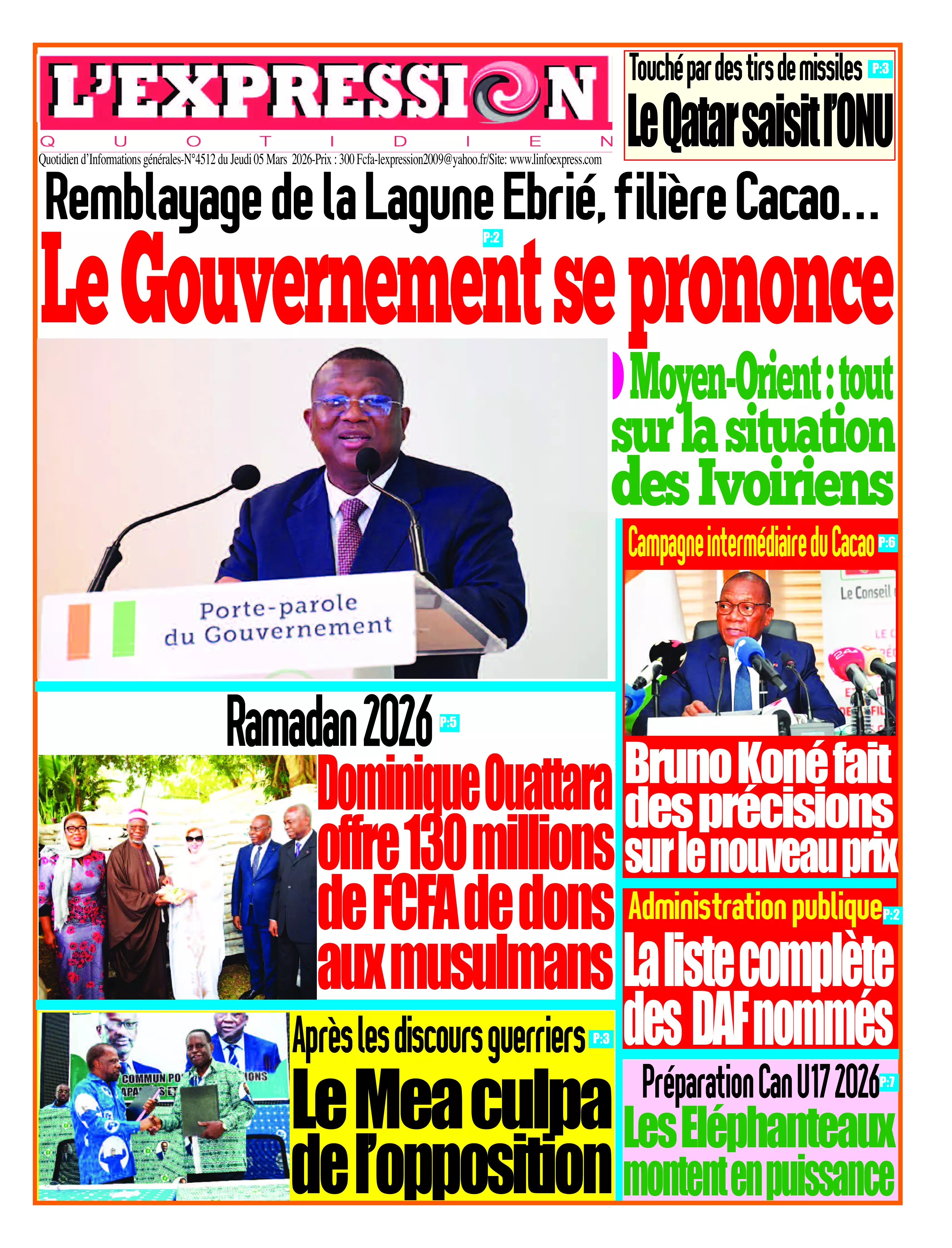 N° 4512 - 2026-03-05