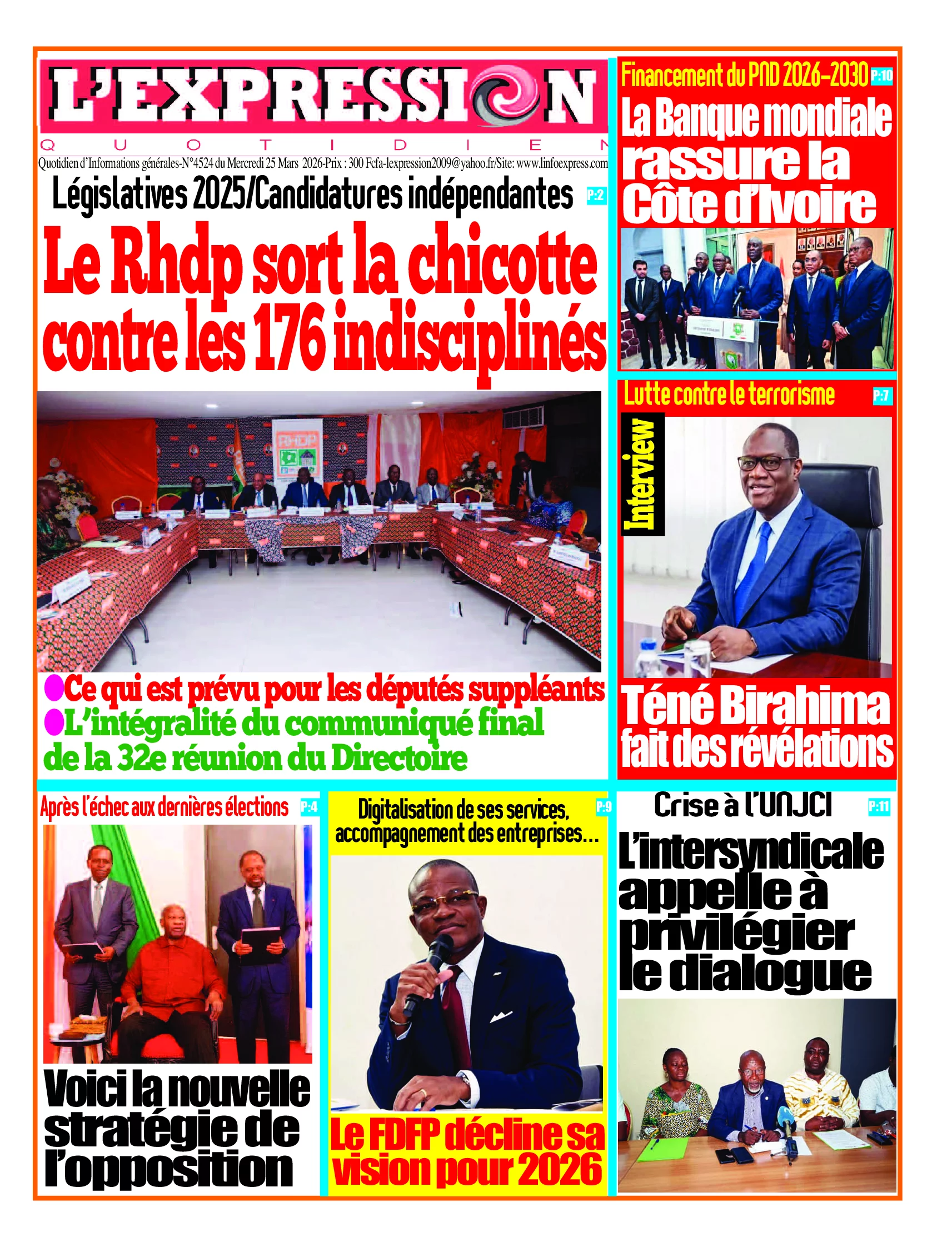 L'EXPRESSION N° 4524