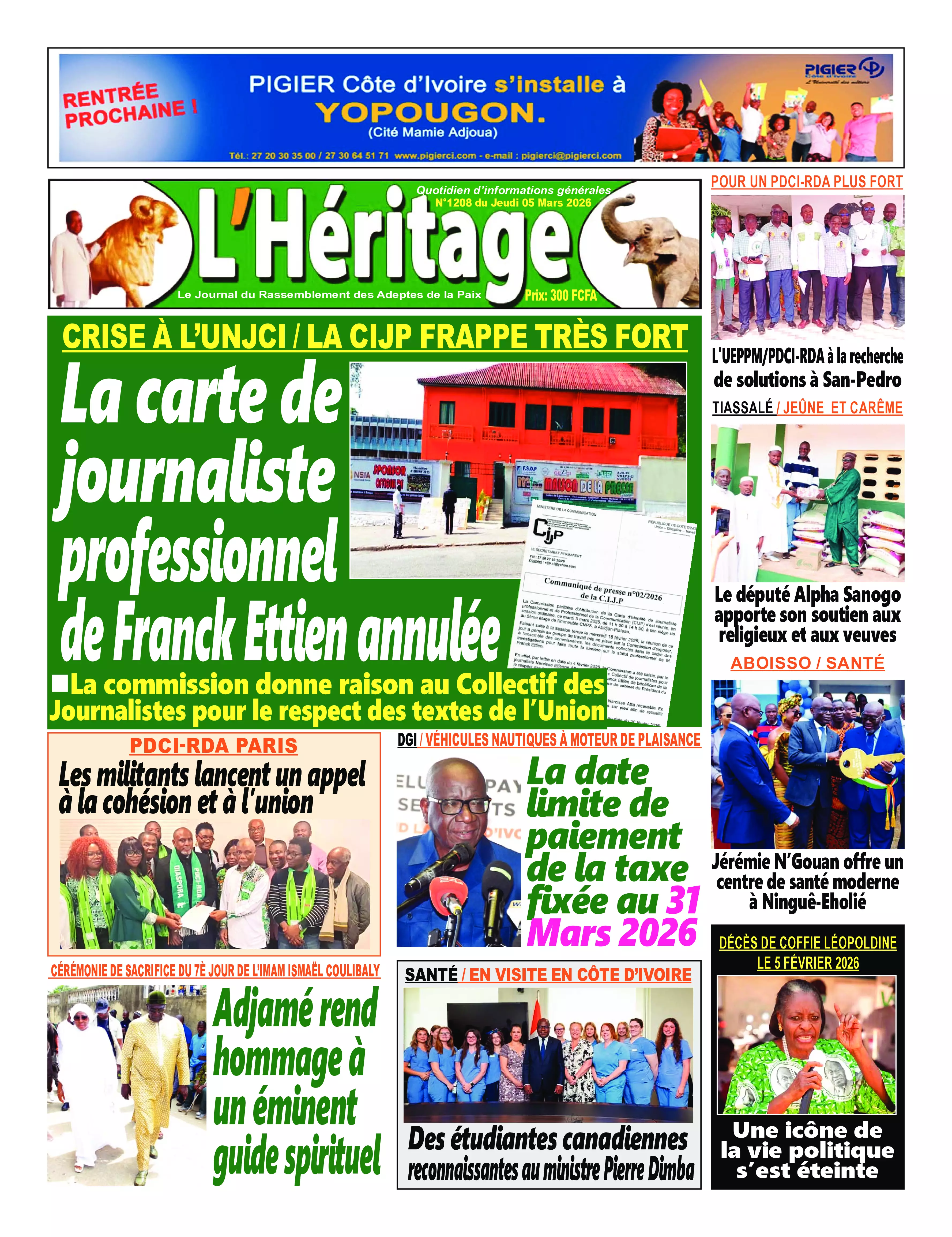 N° 1208 - 2026-03-05