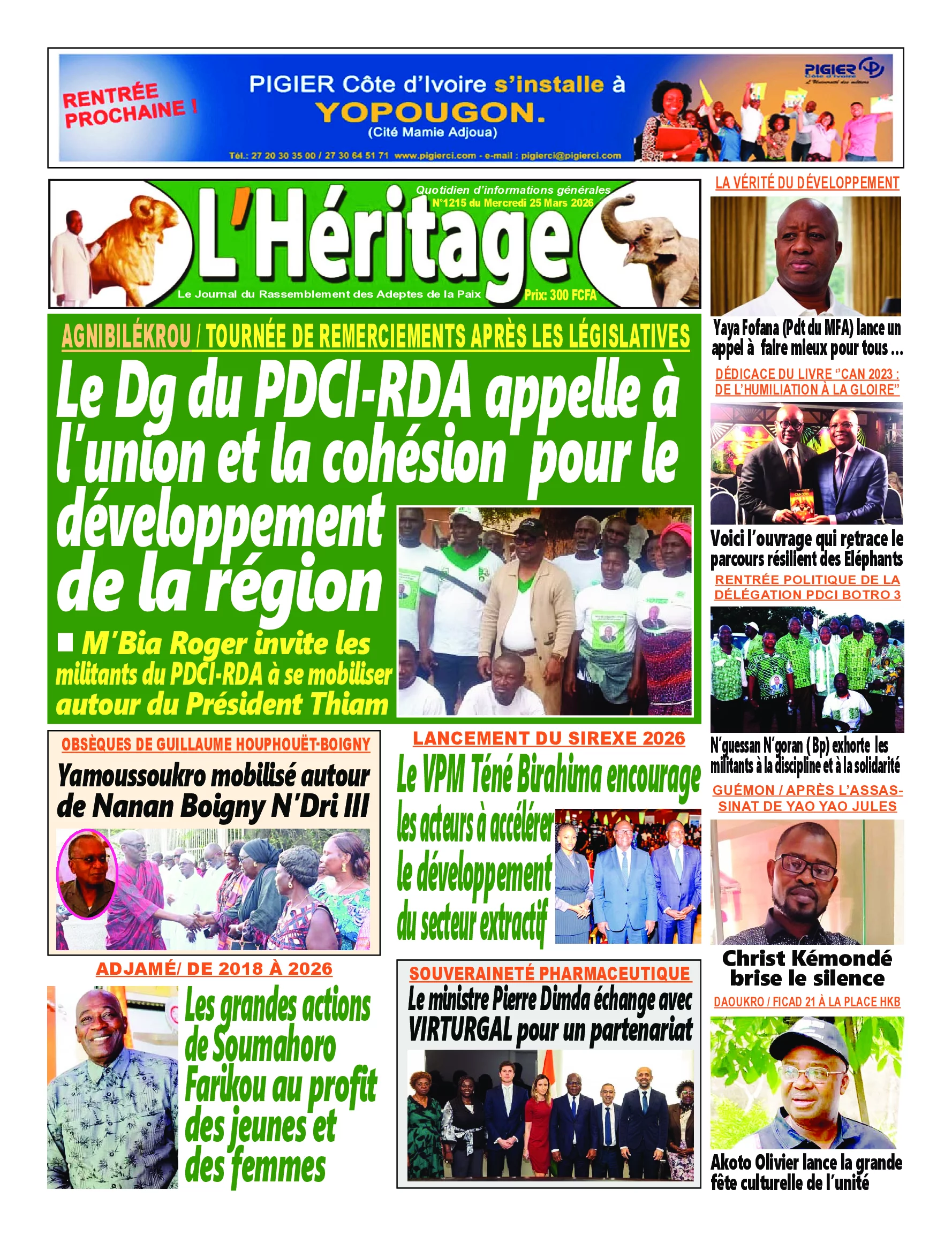N° 1215 - 2026-03-25