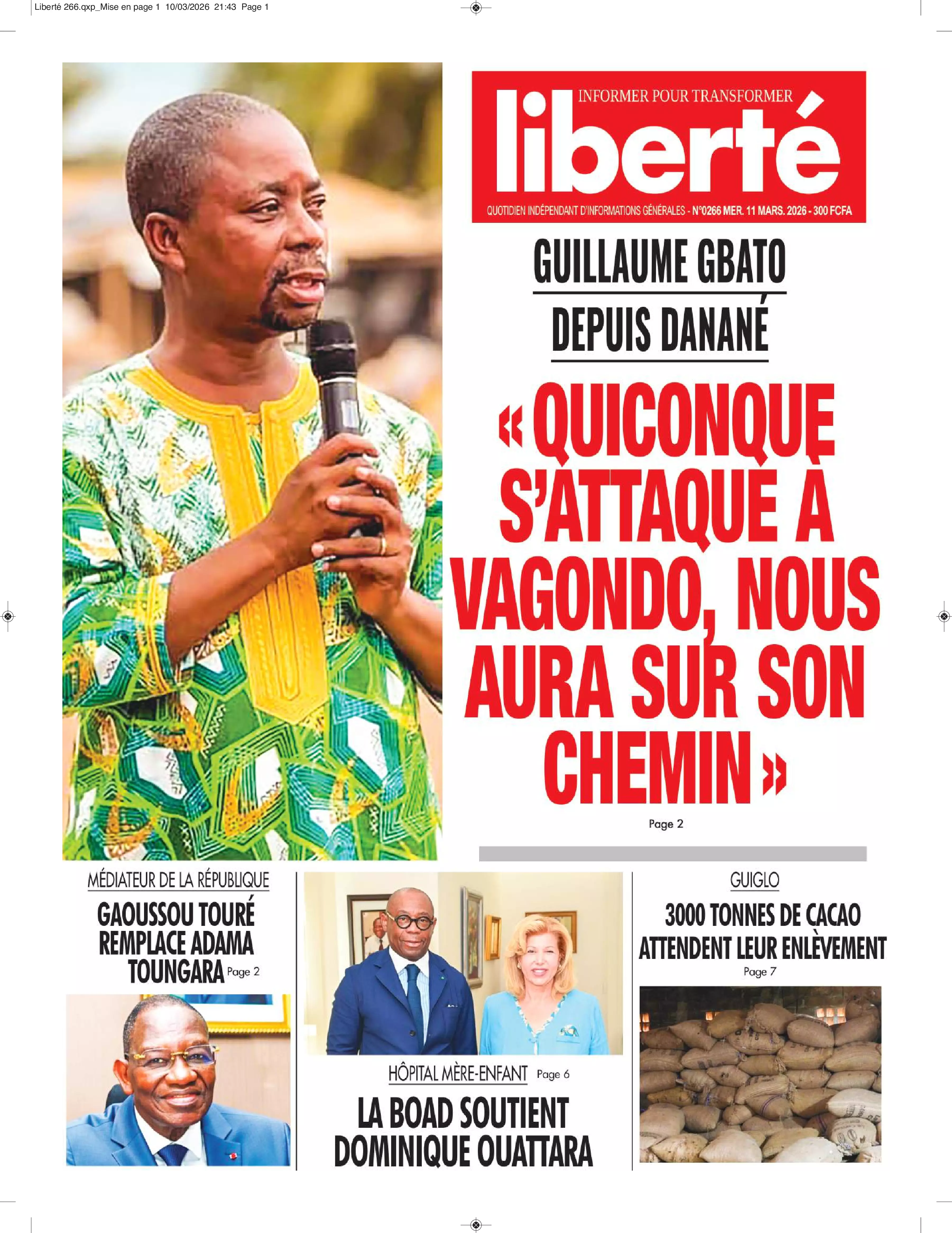 N° 266 - 2026-03-11