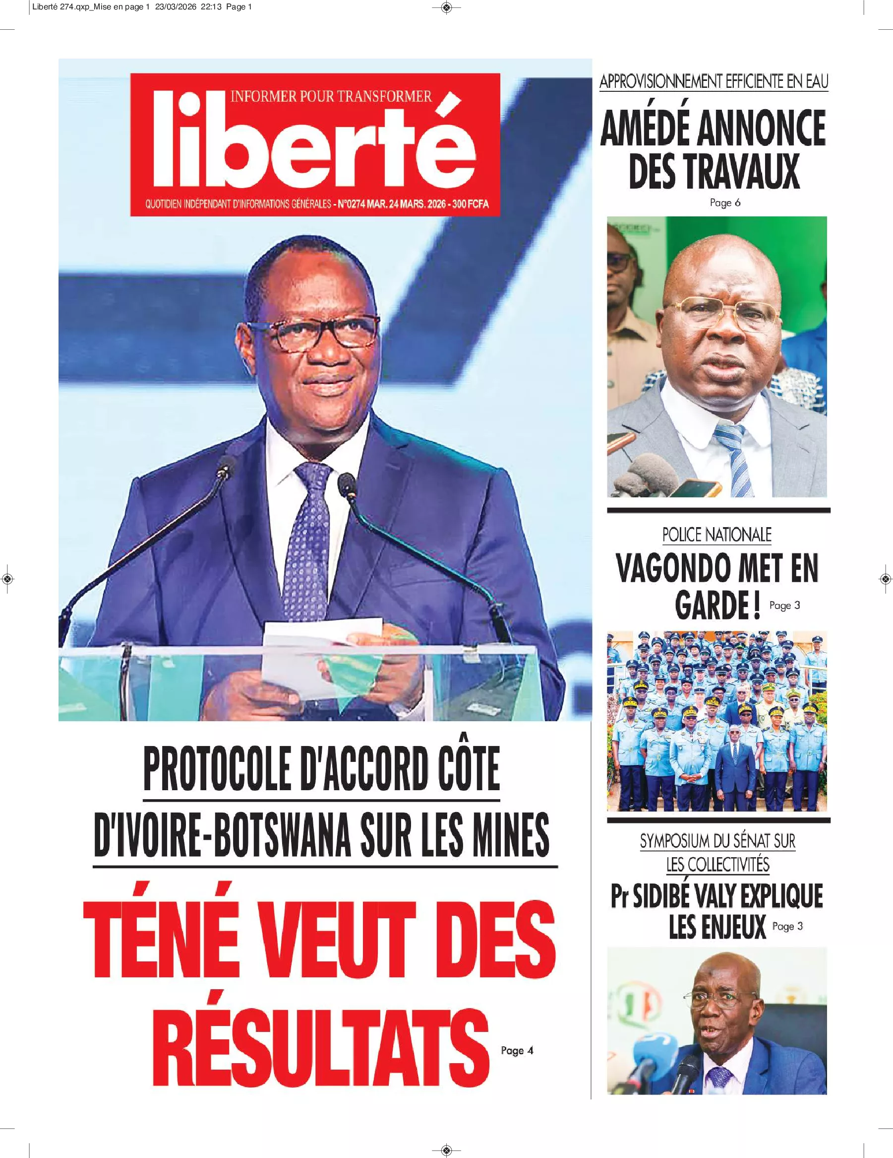 N° 274 - 2026-03-24