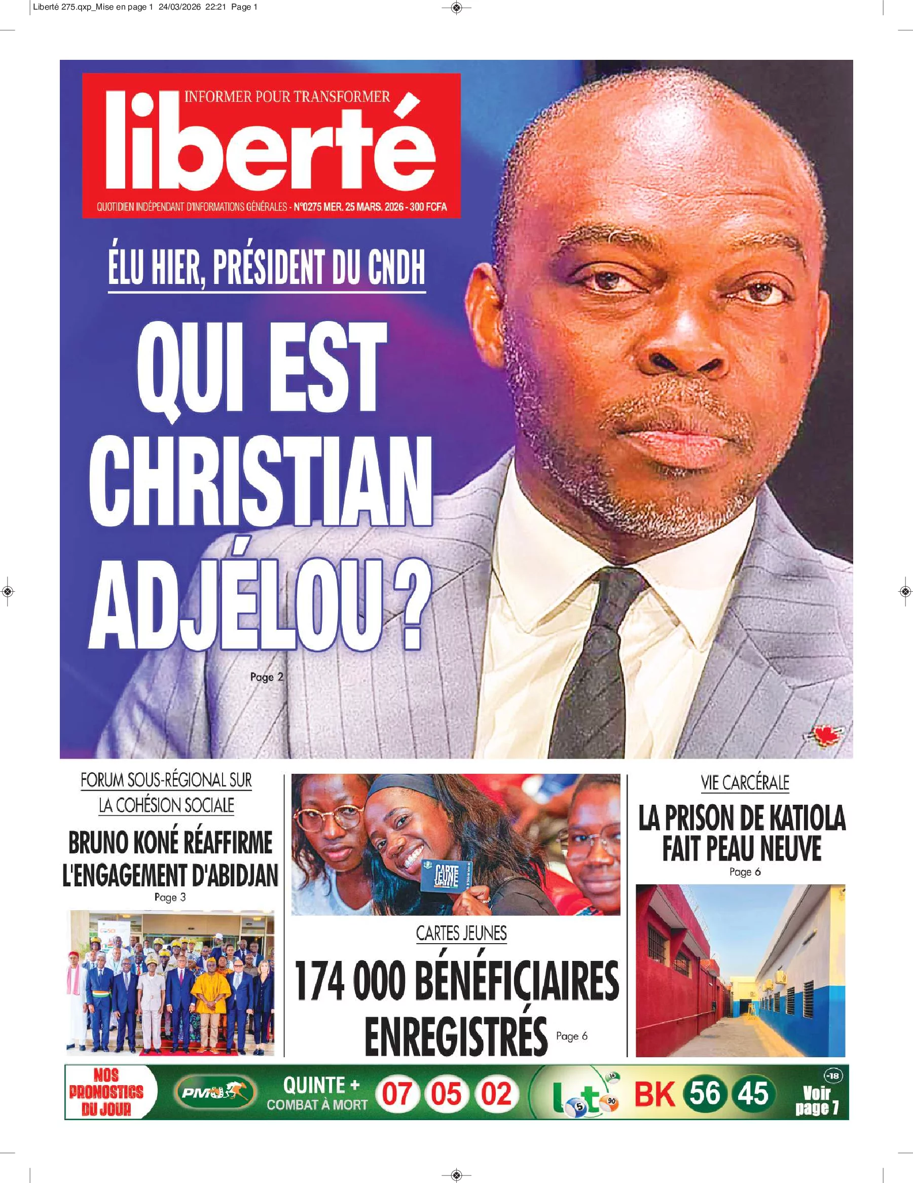 N° 275 - 2026-03-25