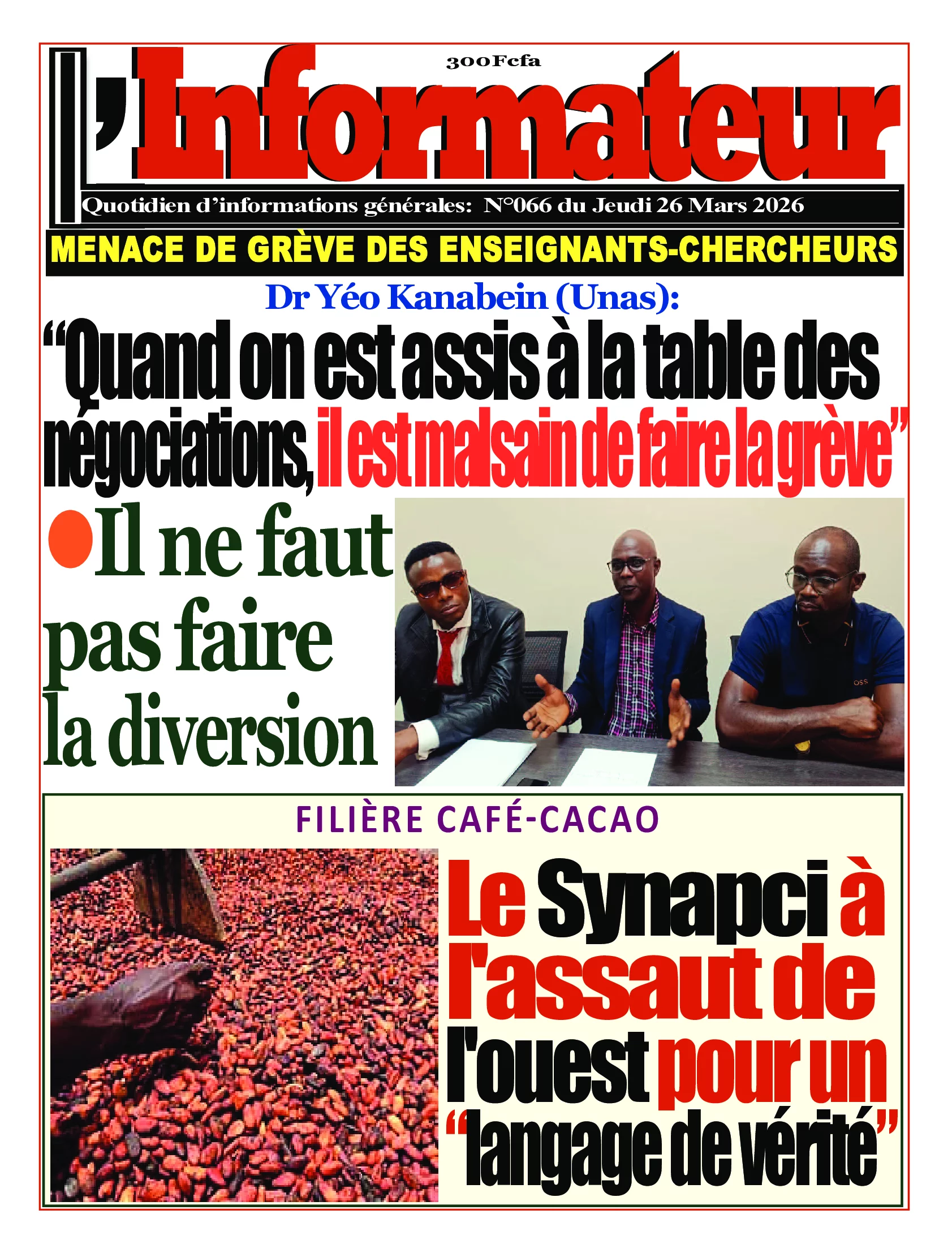 L'INFORMATEUR N° 66