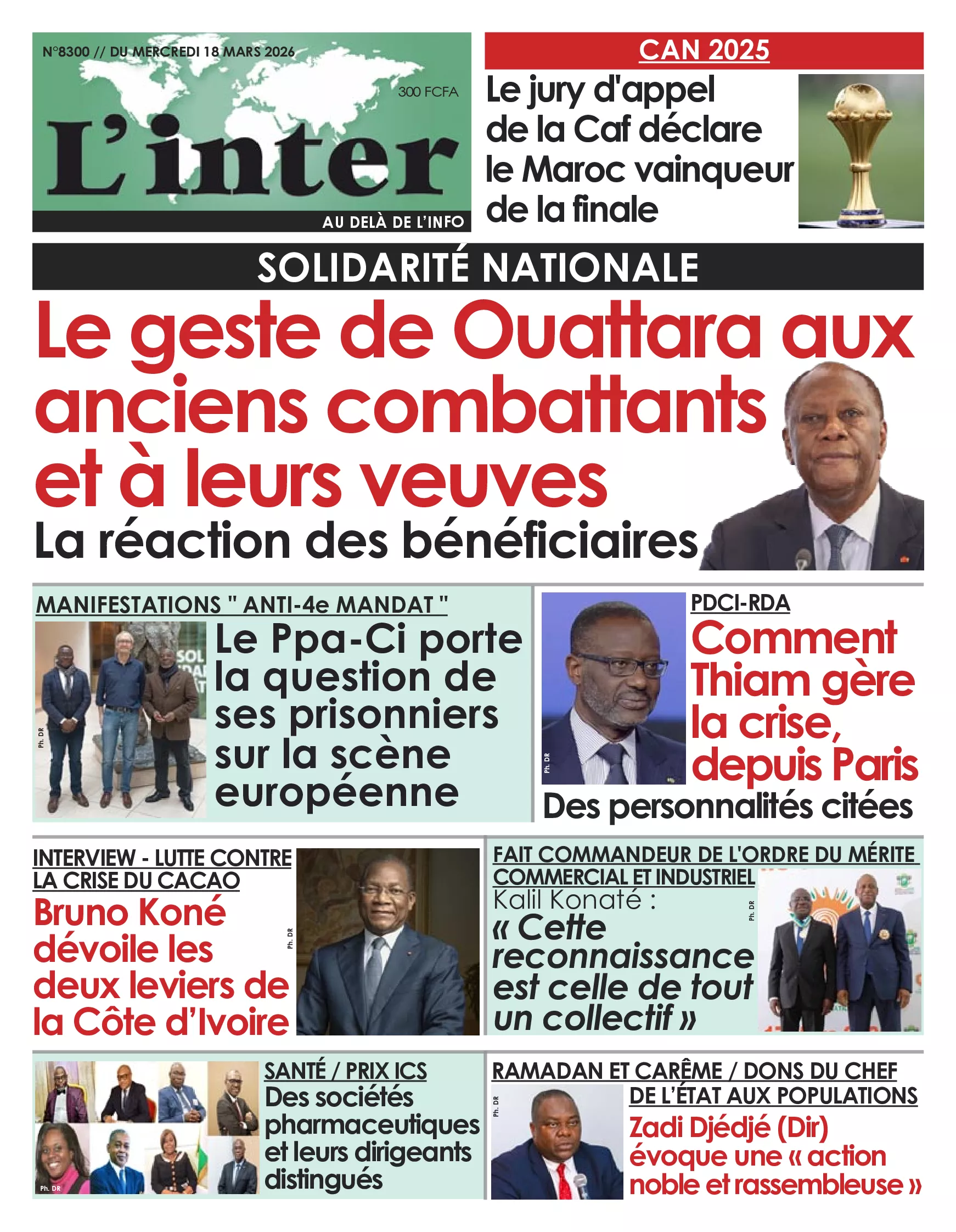 N° 8300 - 2026-03-18