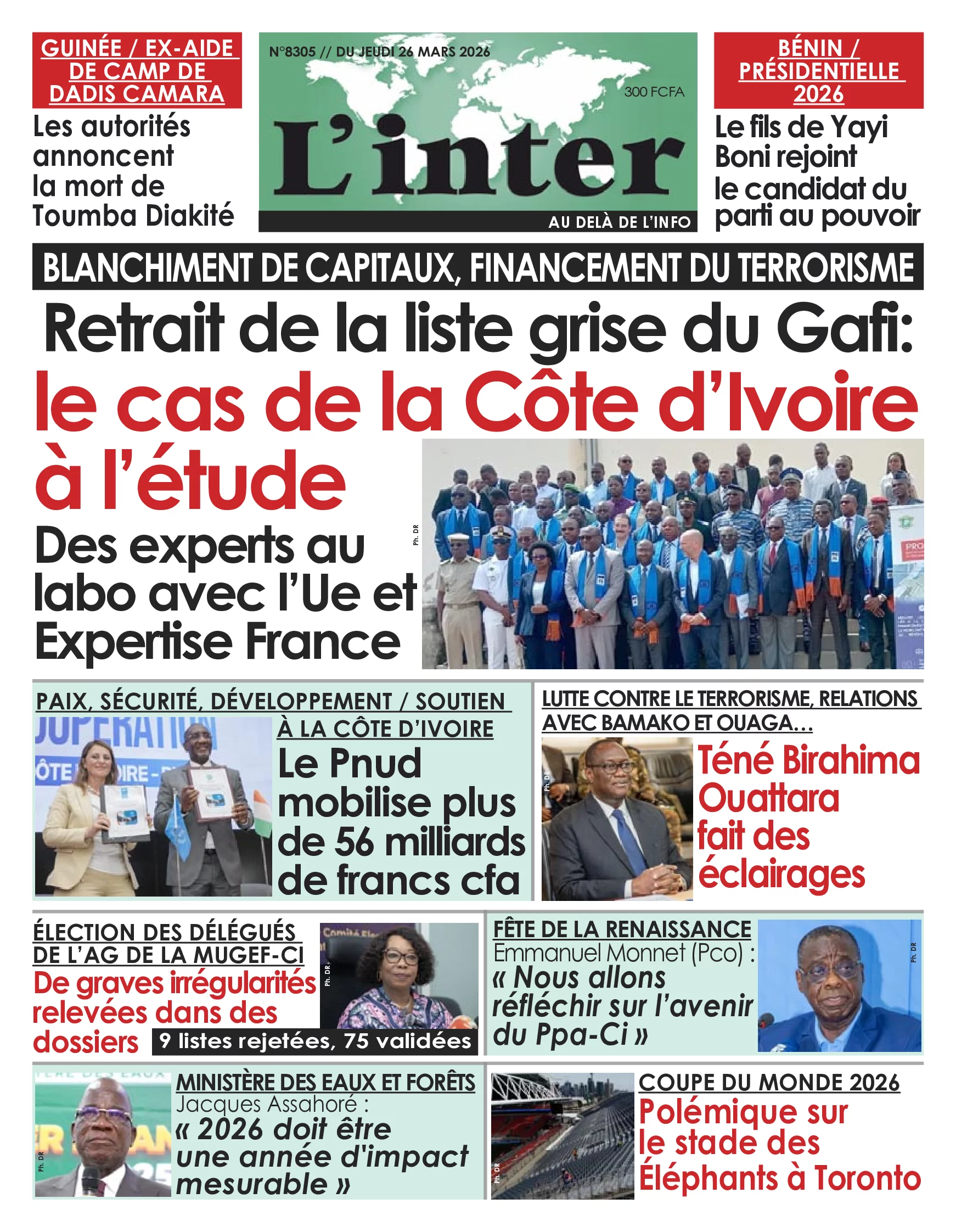 N° 8305 - 2026-03-26