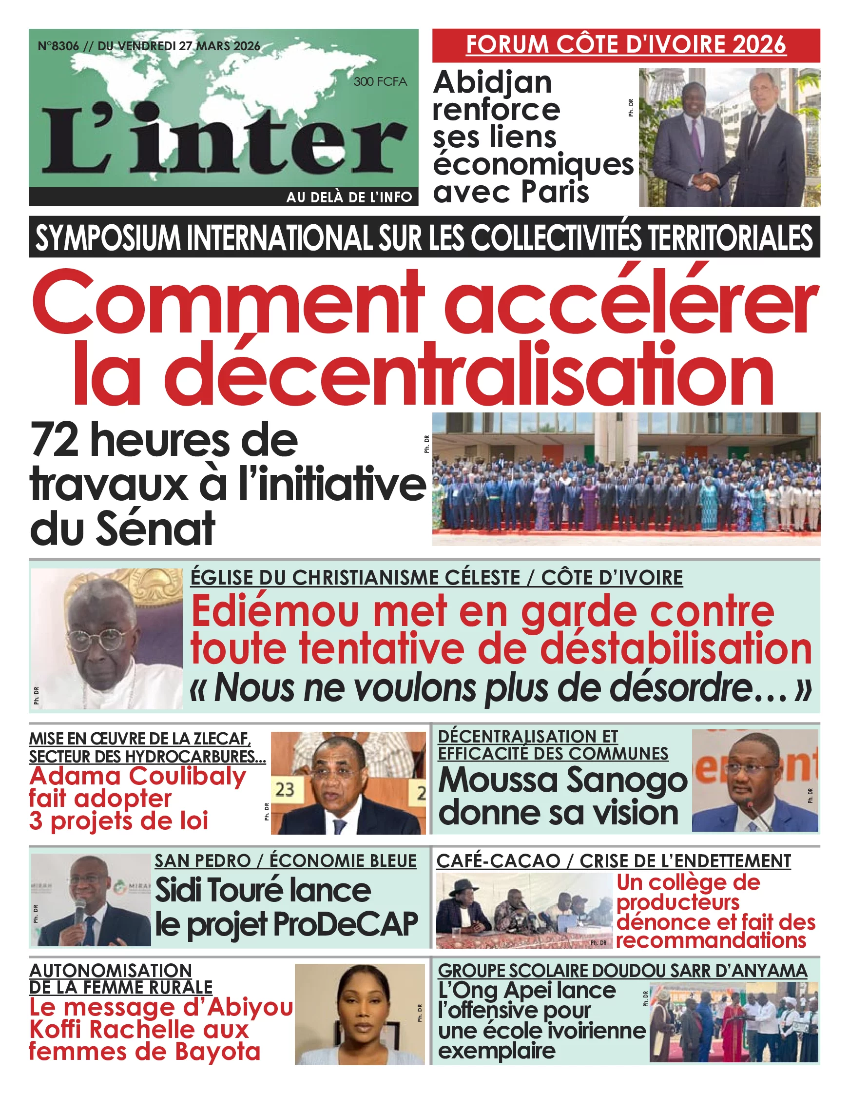 N° 8306 - 2026-03-27