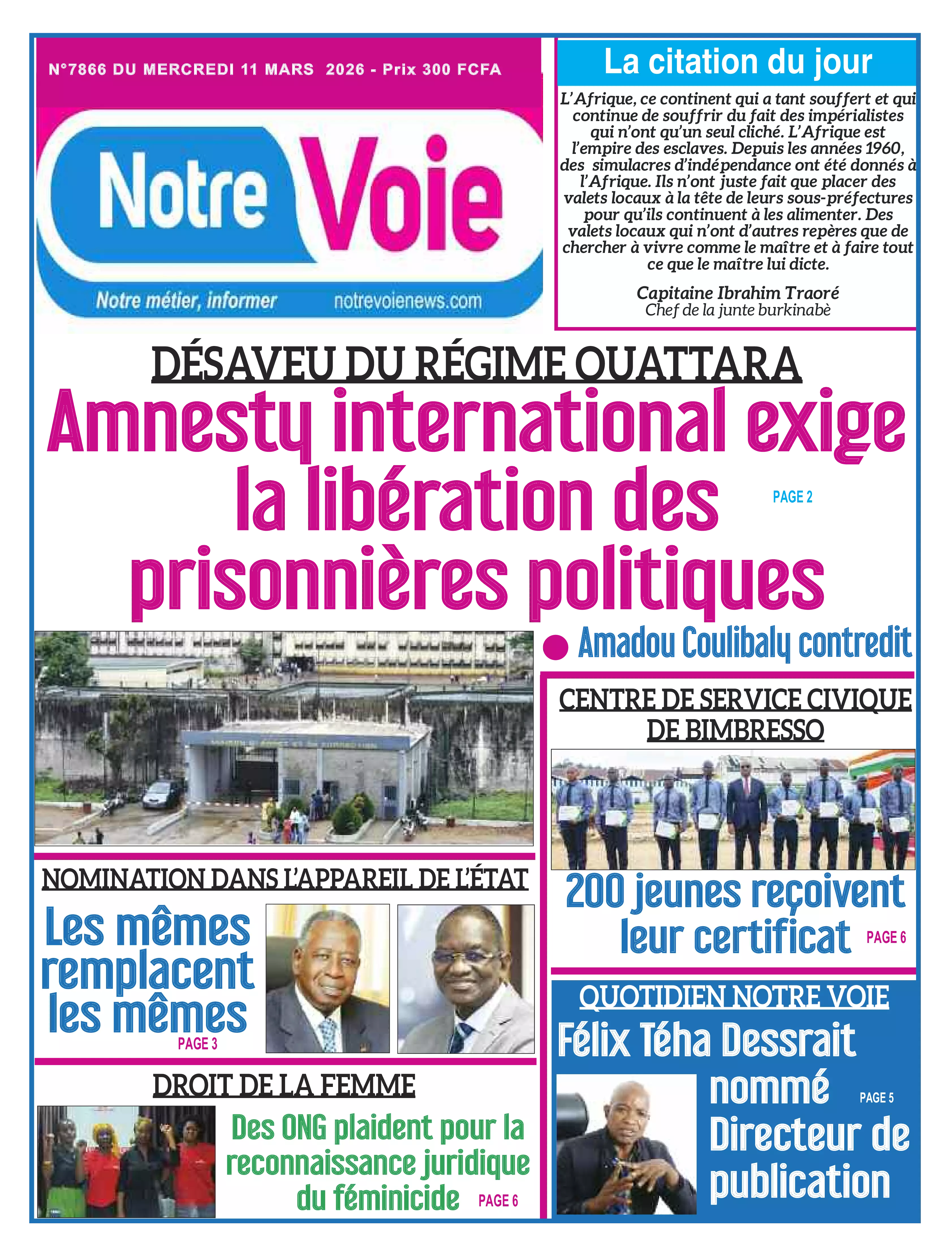 N° 7866 - 2026-03-11