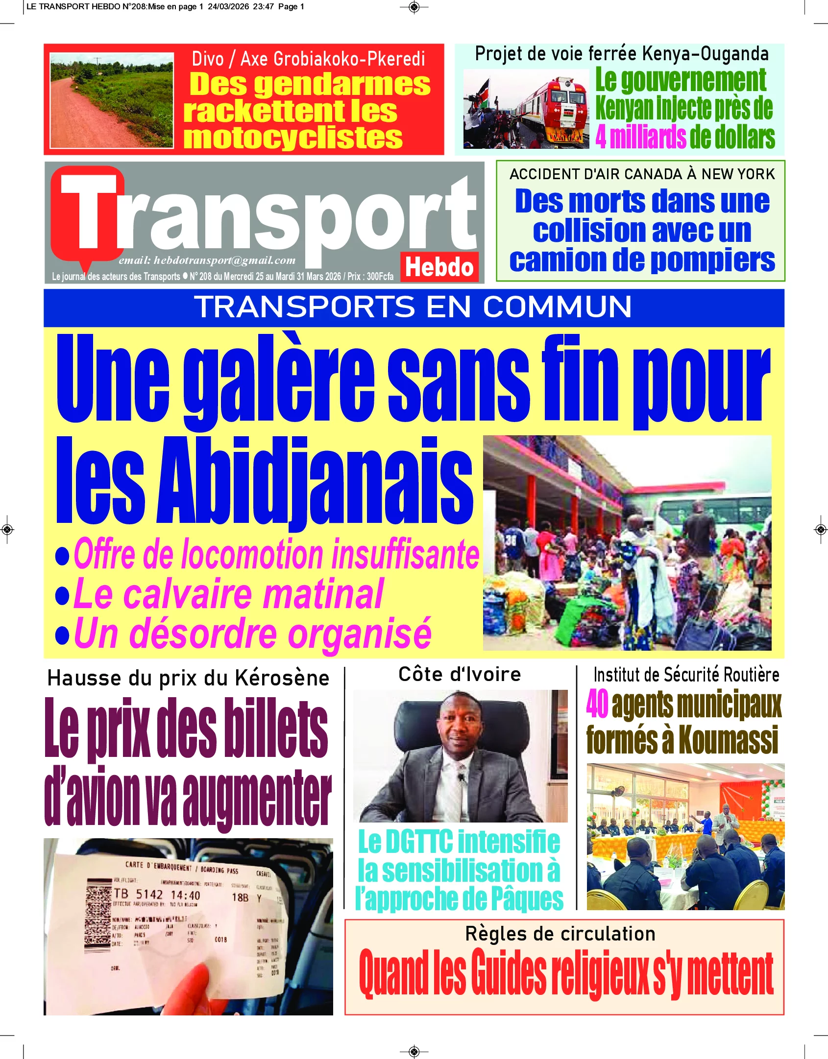 TRANSPORT HEBDO N° 208