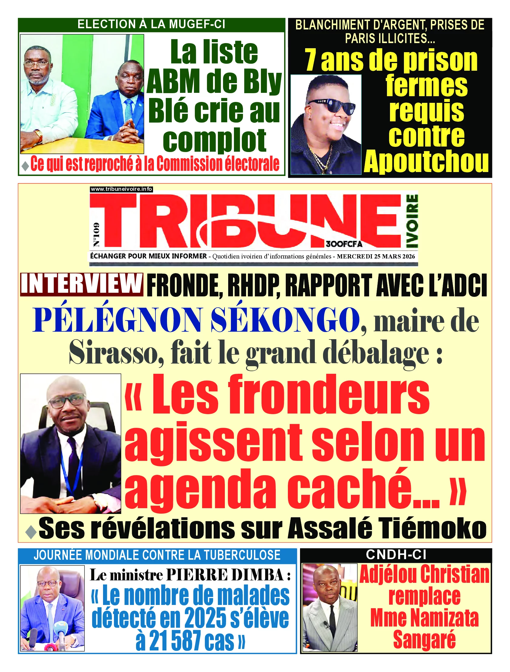 Tribune ivoire N° 109
