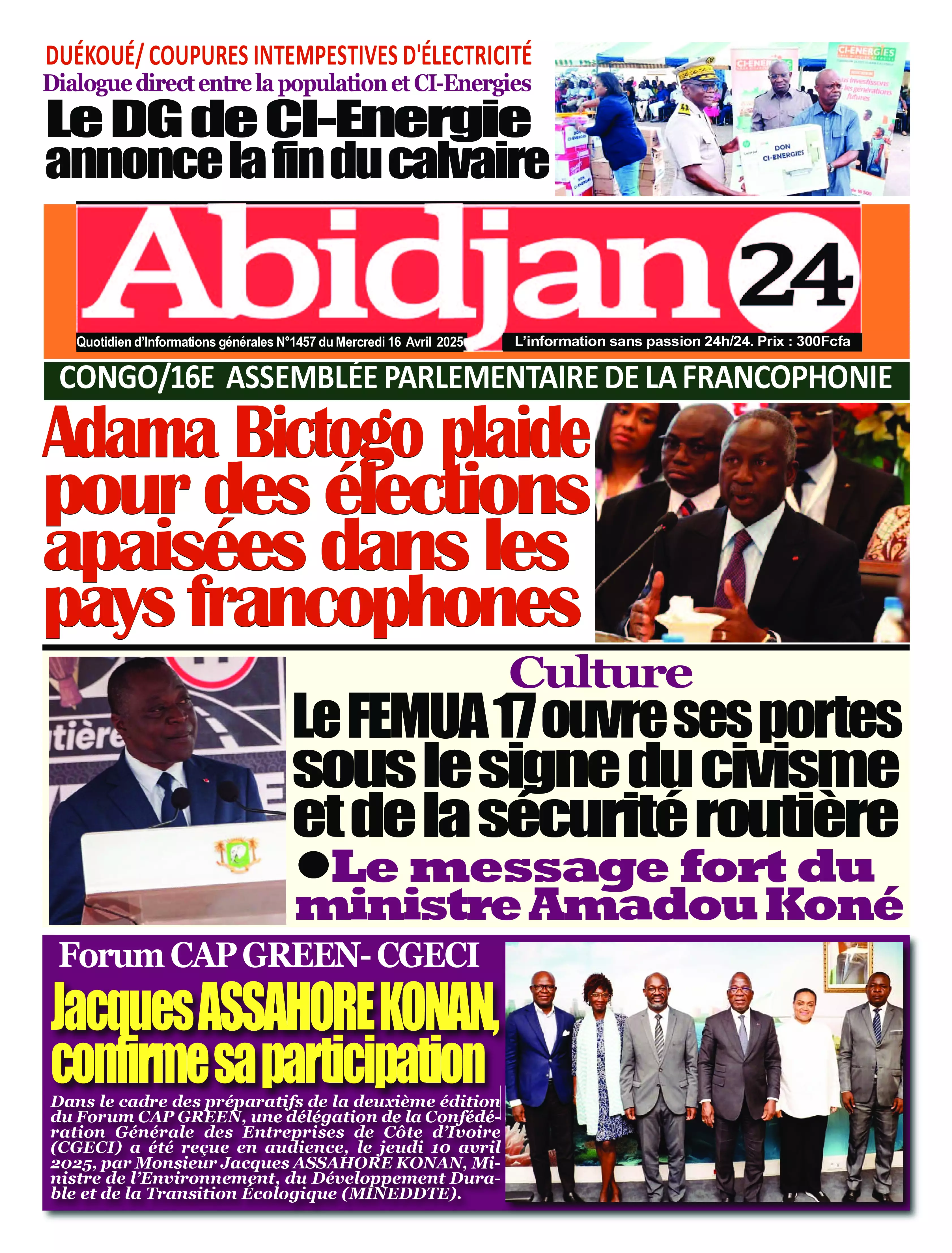 N° 1457 - 2025-04-16