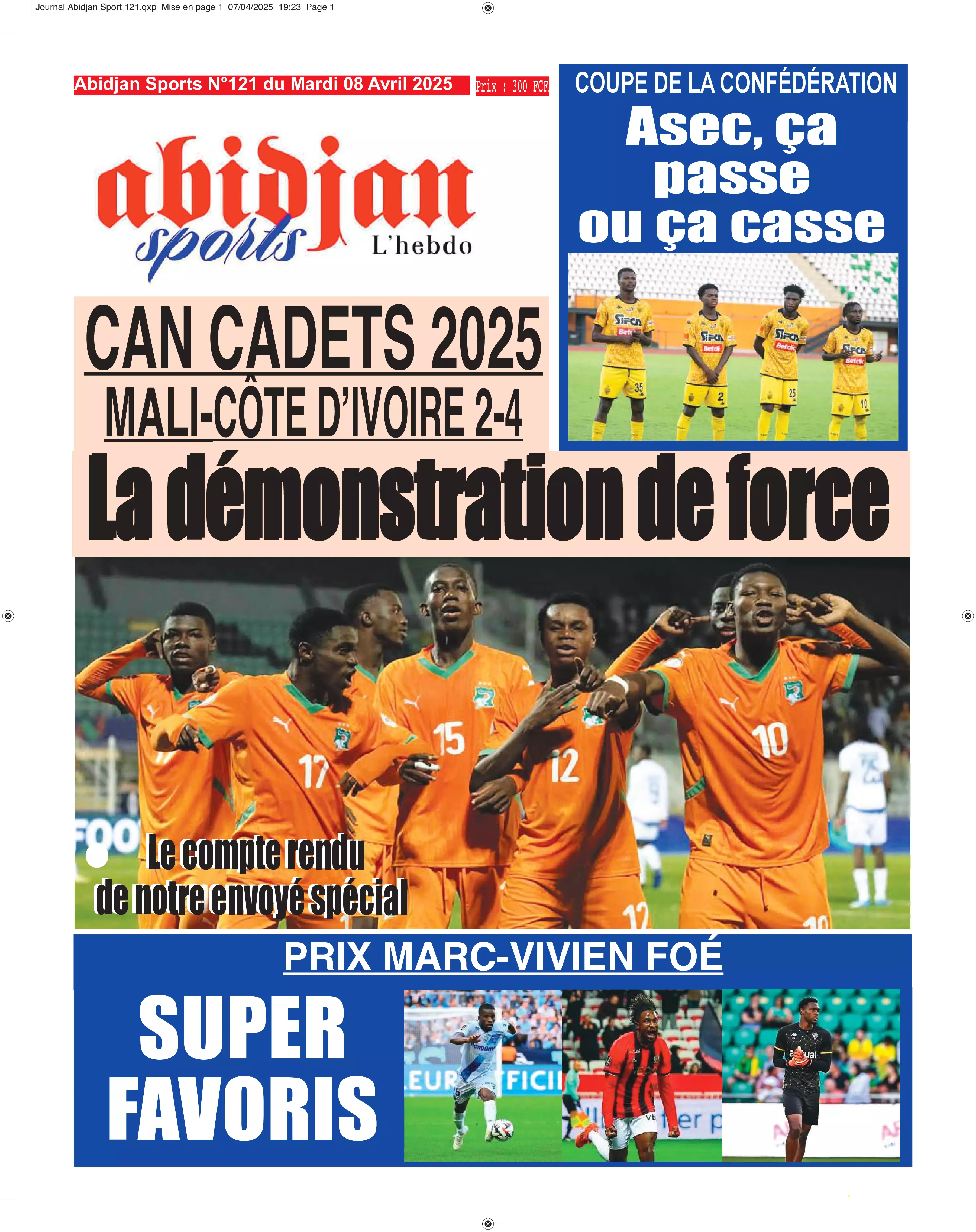 N° 121 - 2025-04-08