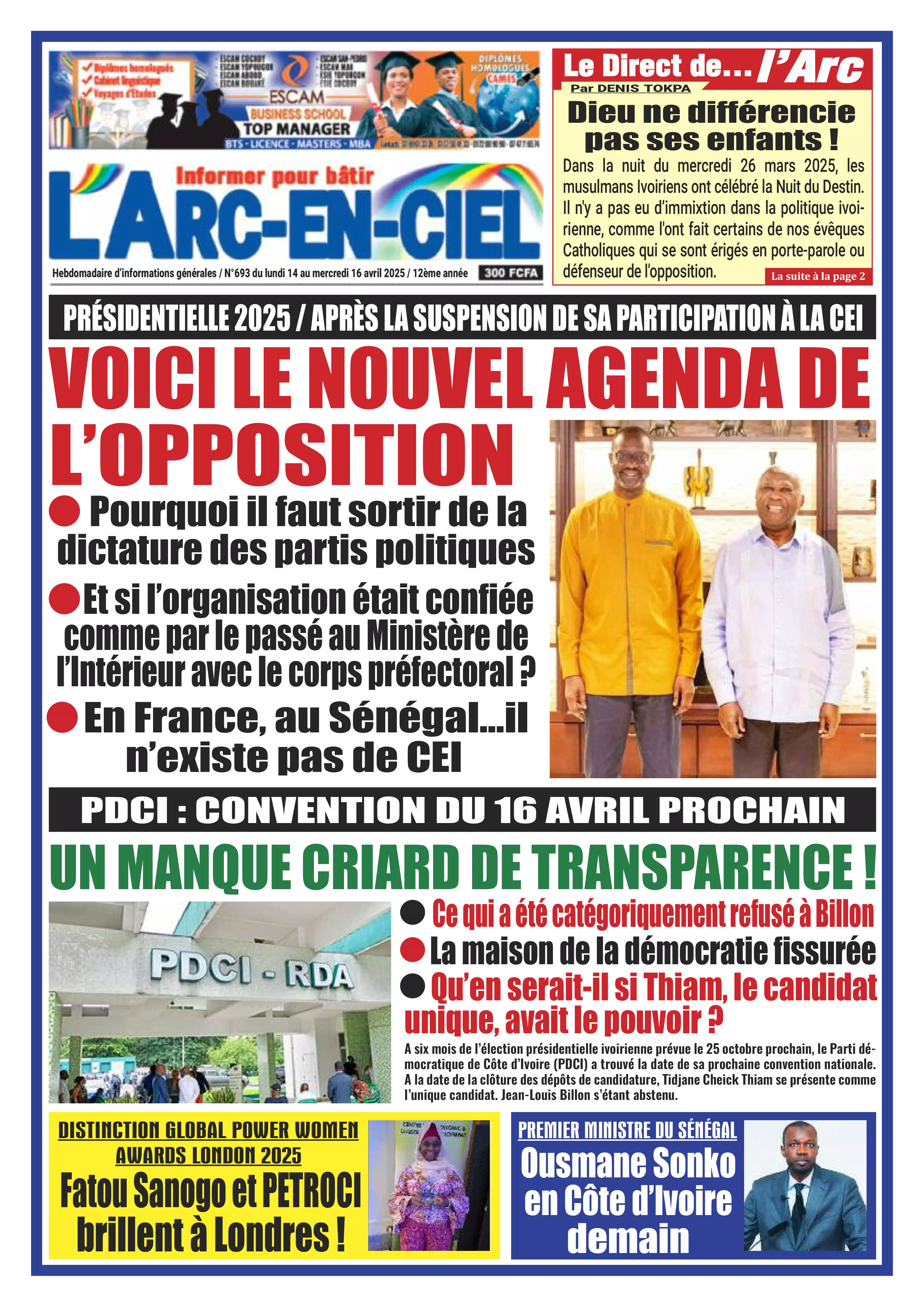 N° 693 - 2025-04-14