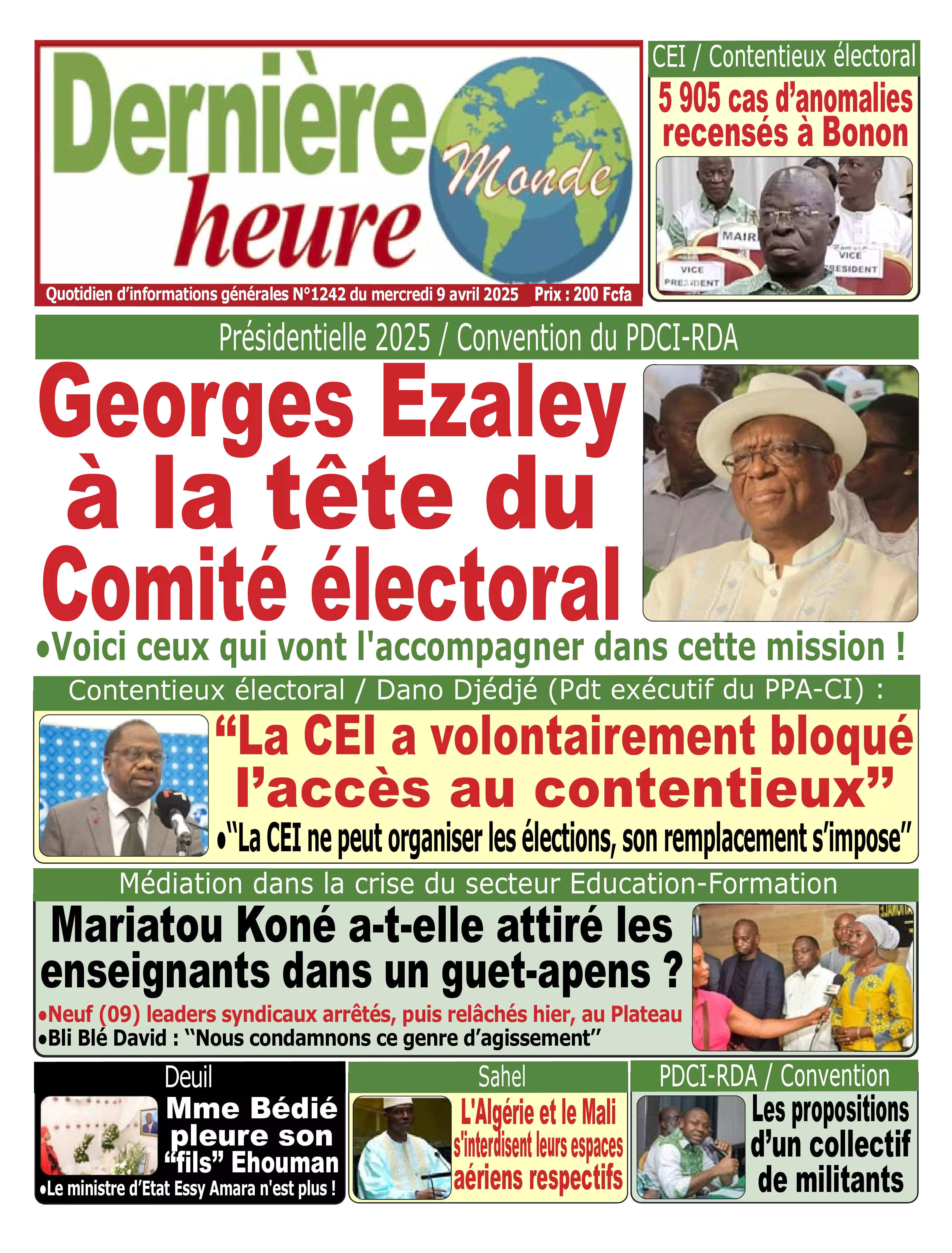 N° 1242 - 2025-04-09