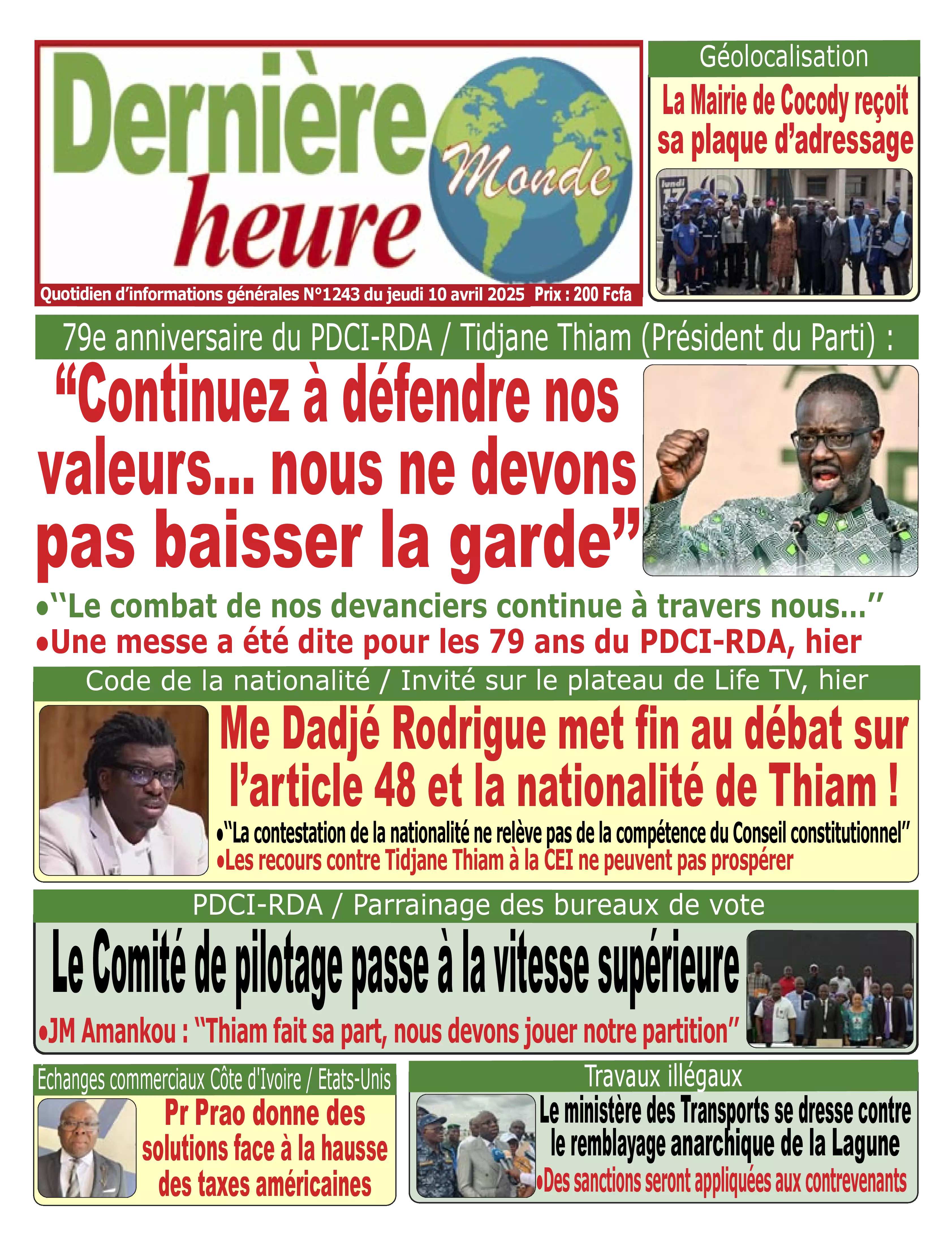 N° 1243 - 2025-04-10