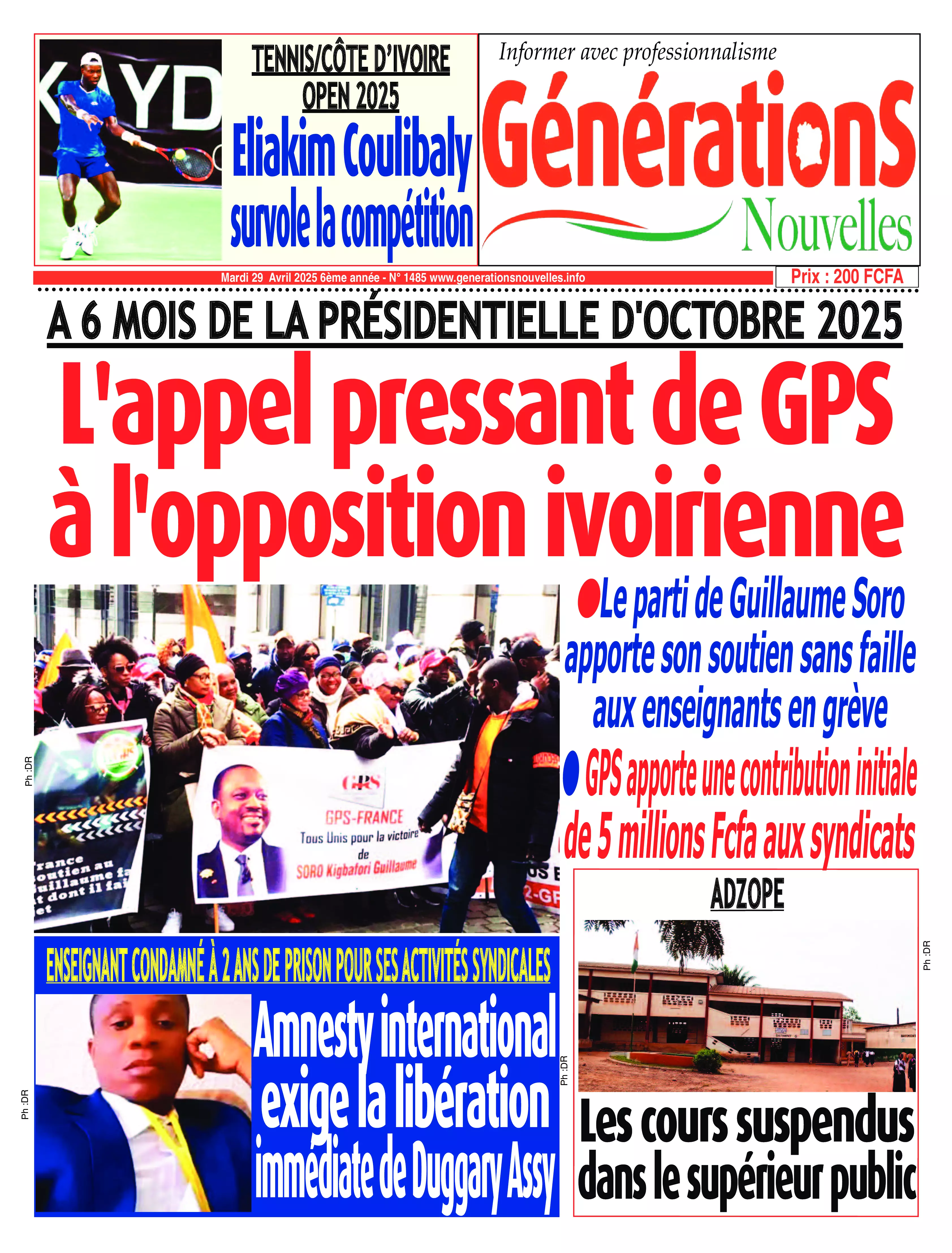 N° 1485 - 2025-04-29