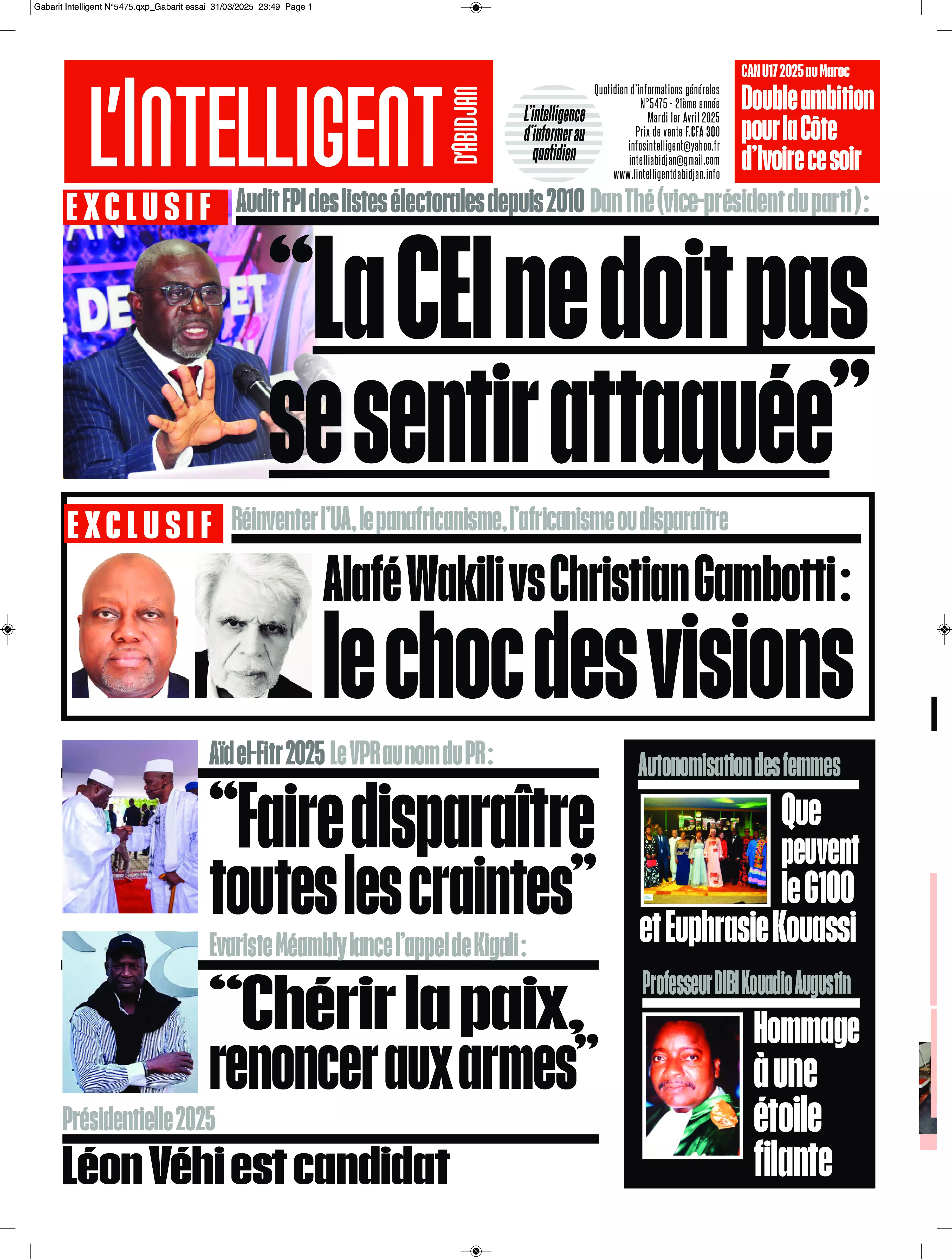N° 5475 - 2025-04-01
