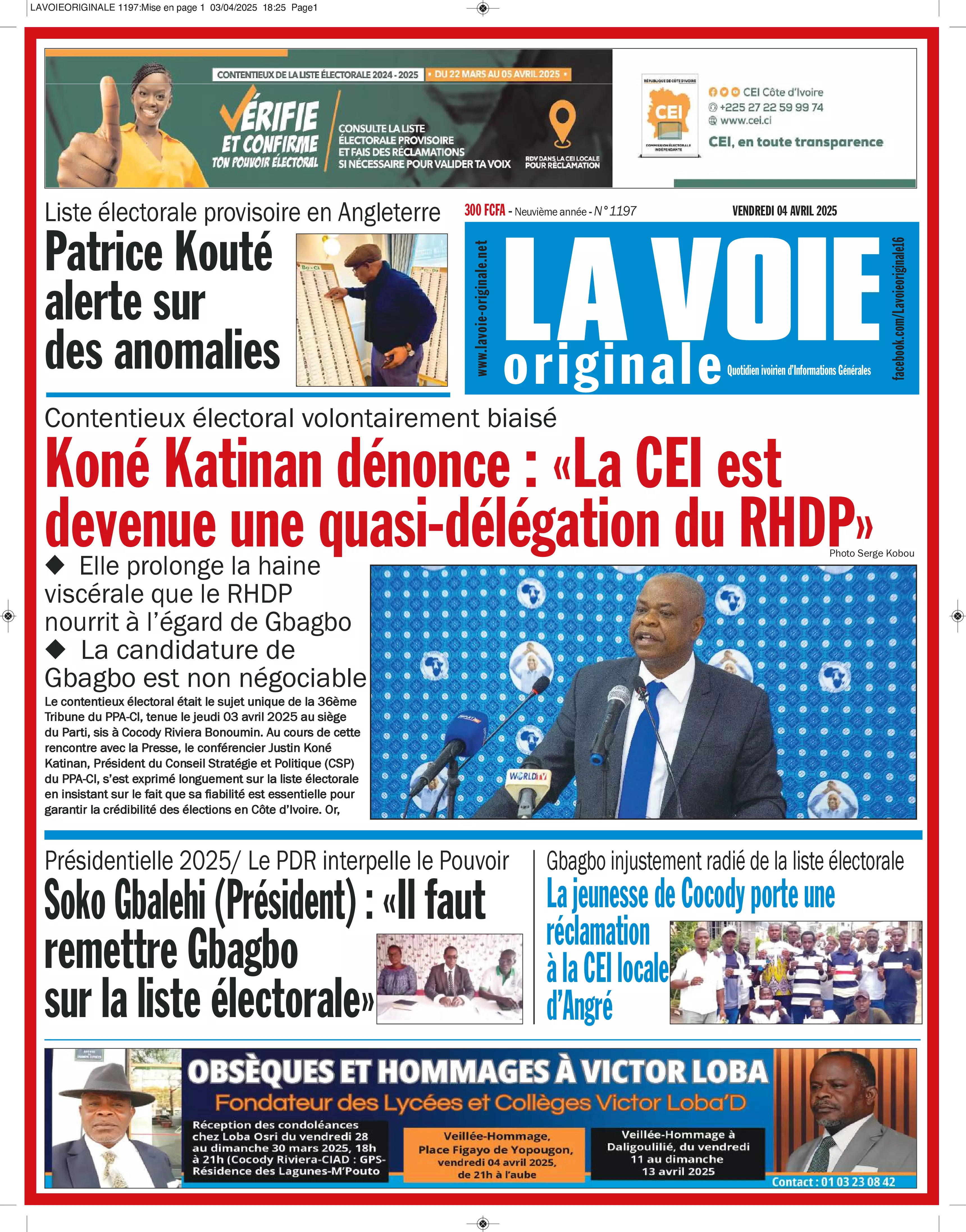 N° 1197 - 2025-04-04
