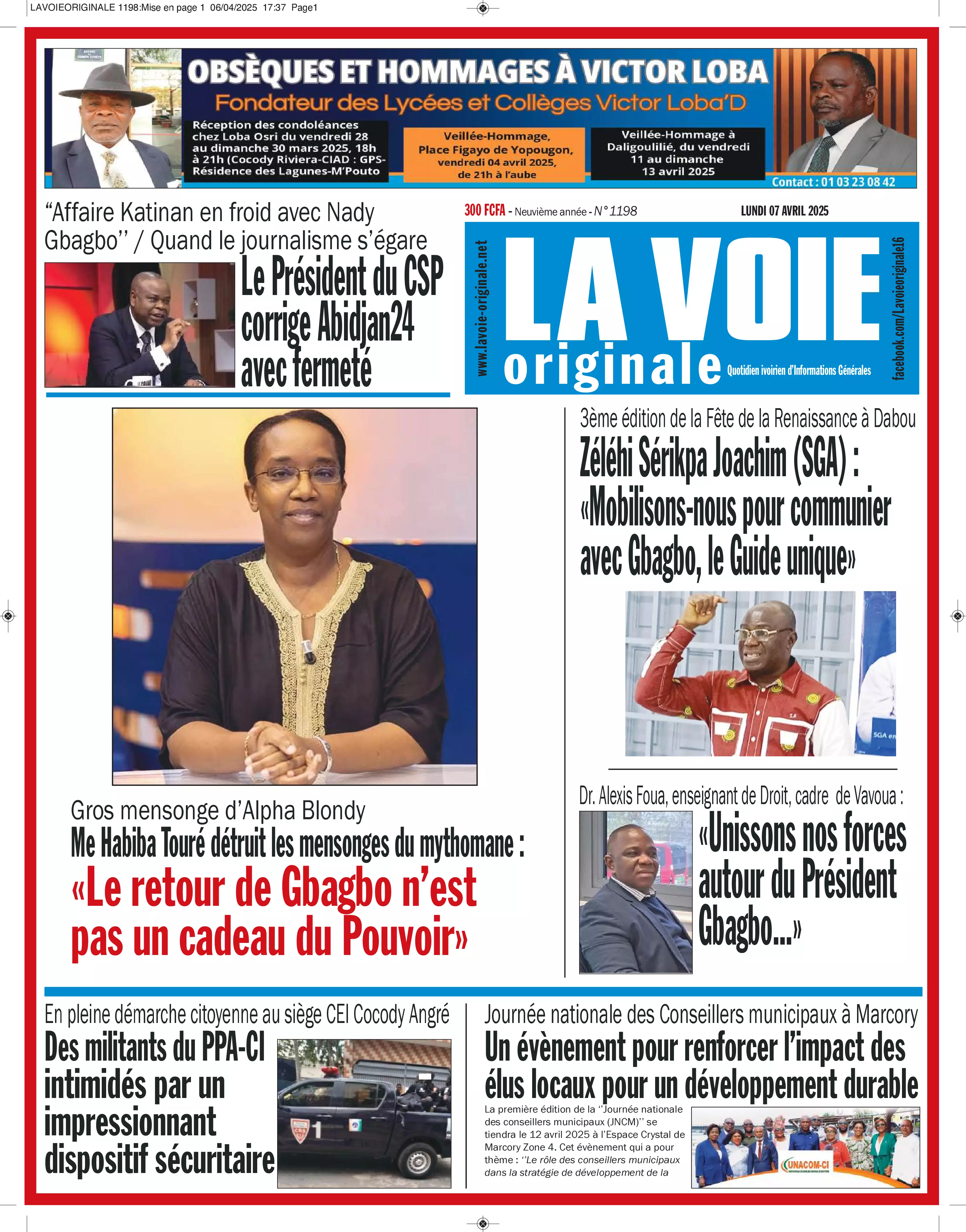 N° 1198 - 2025-04-07