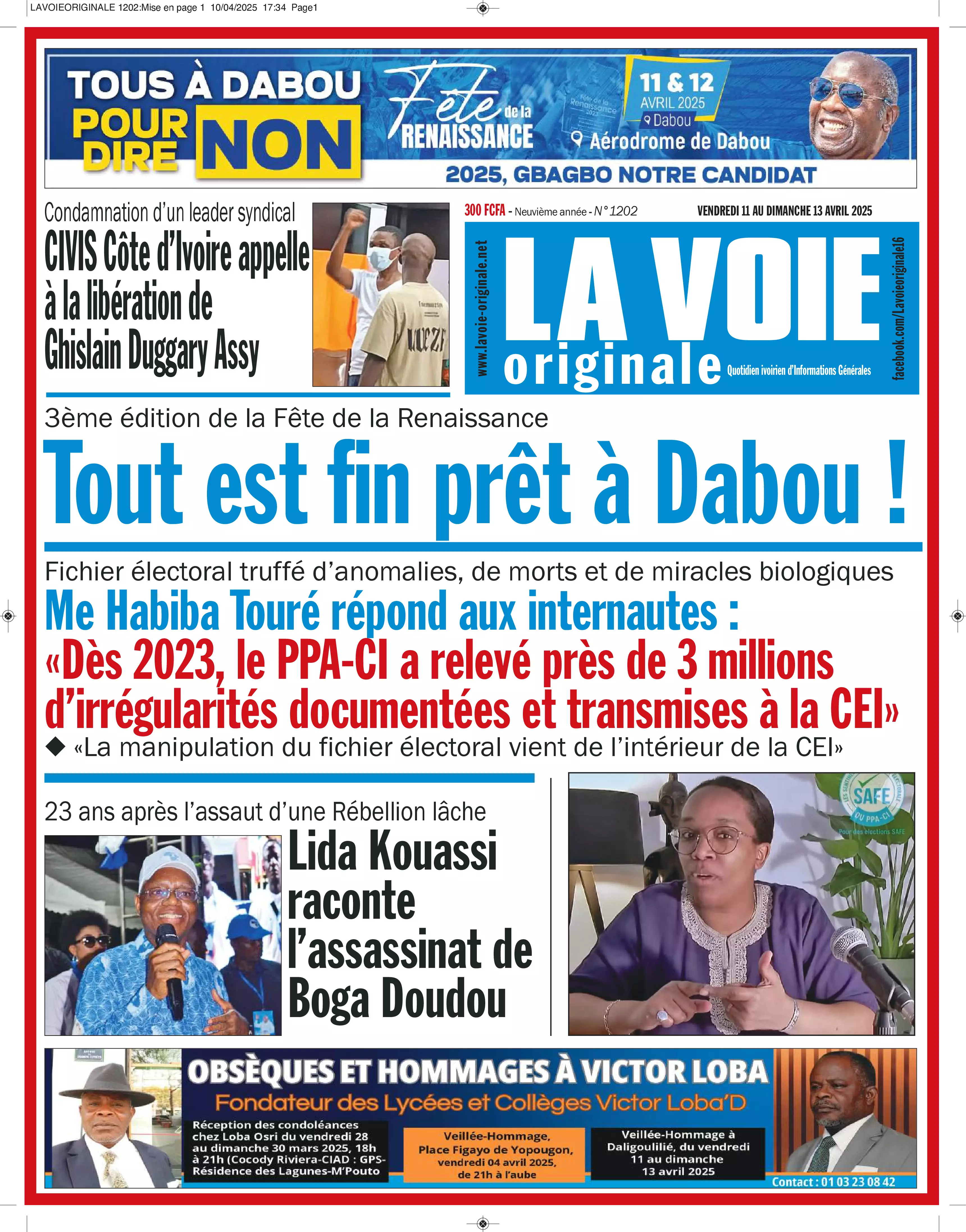 N° 1202 - 2025-04-11