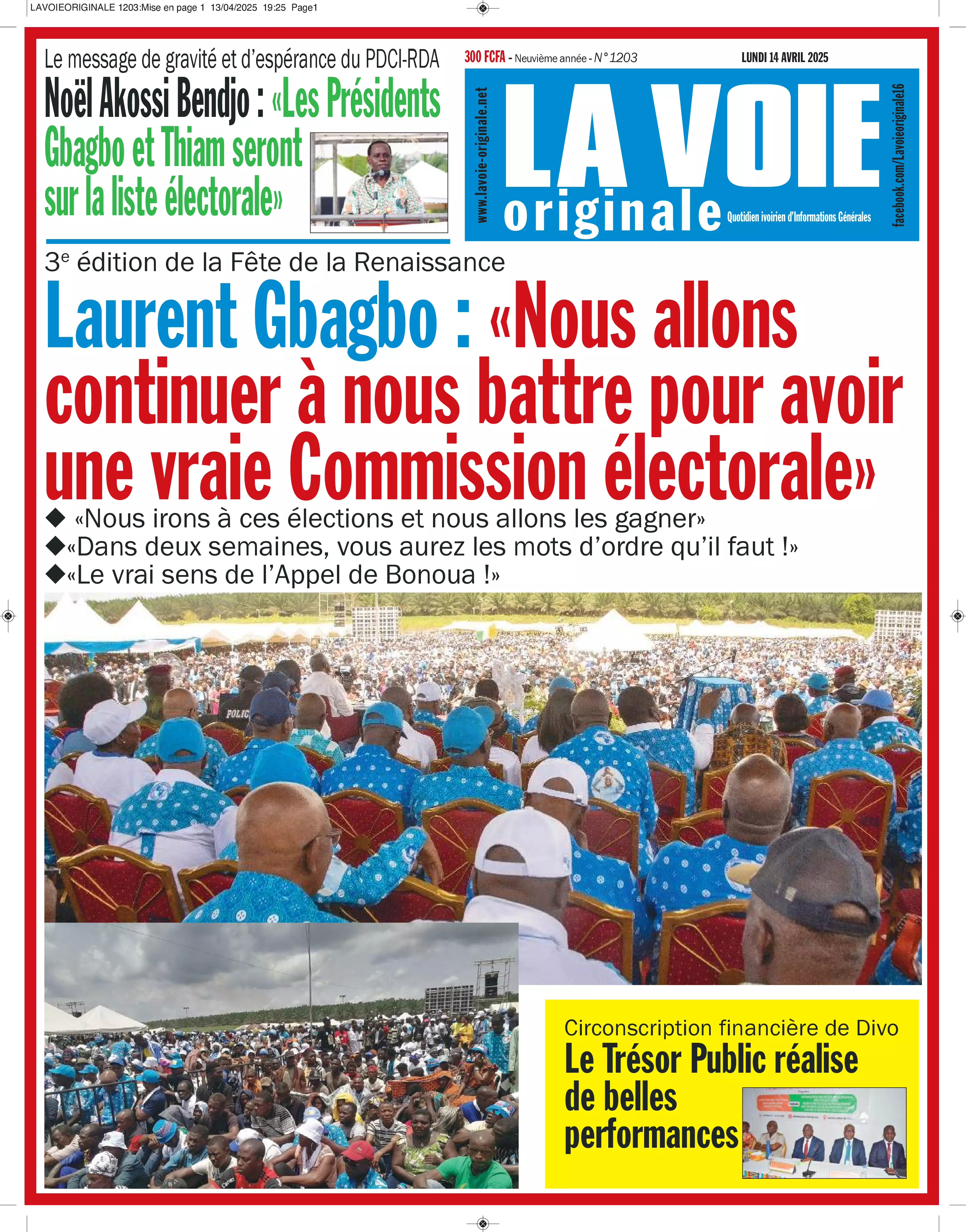 N° 1203 - 2025-04-14