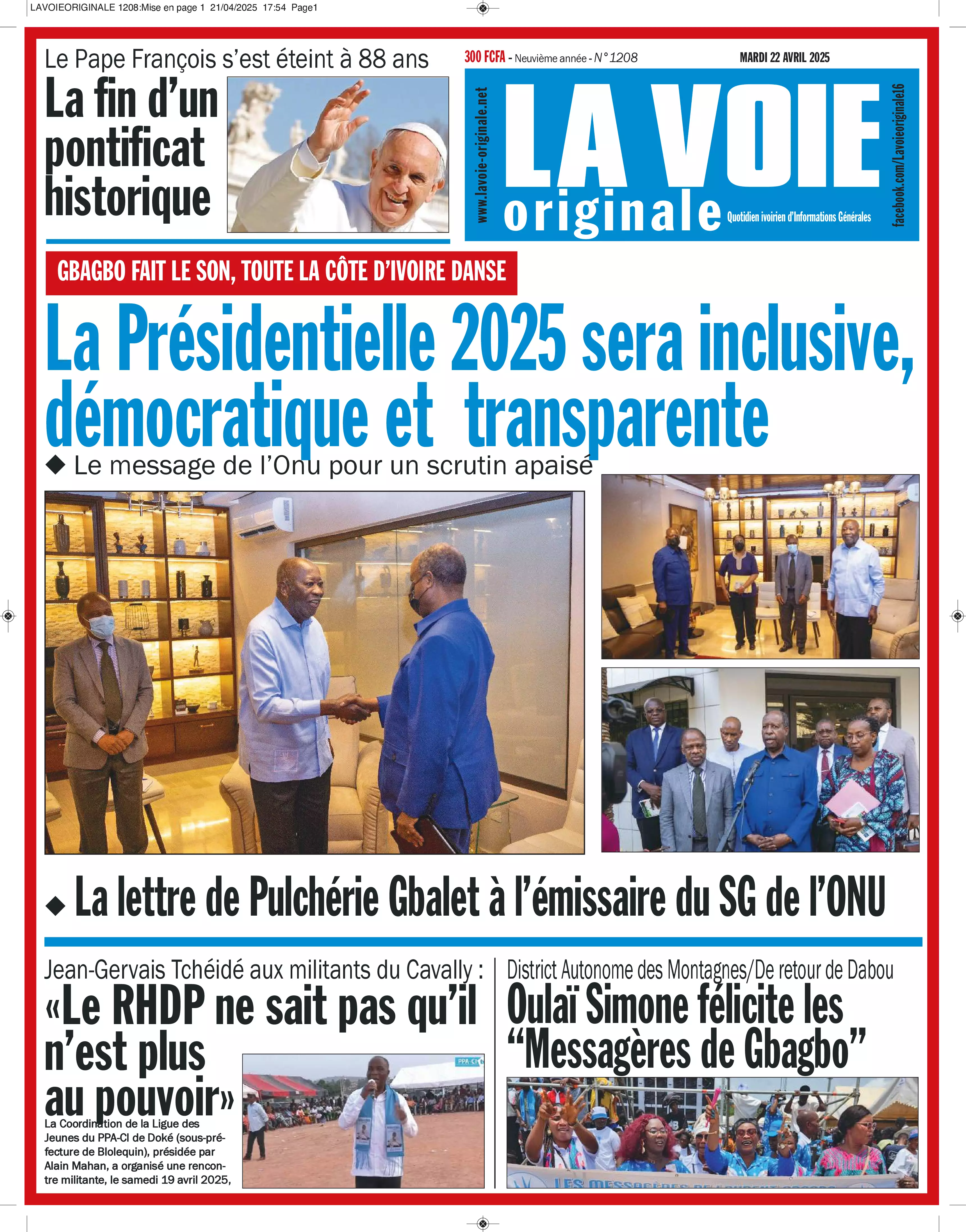 N° 1208 - 2025-04-22