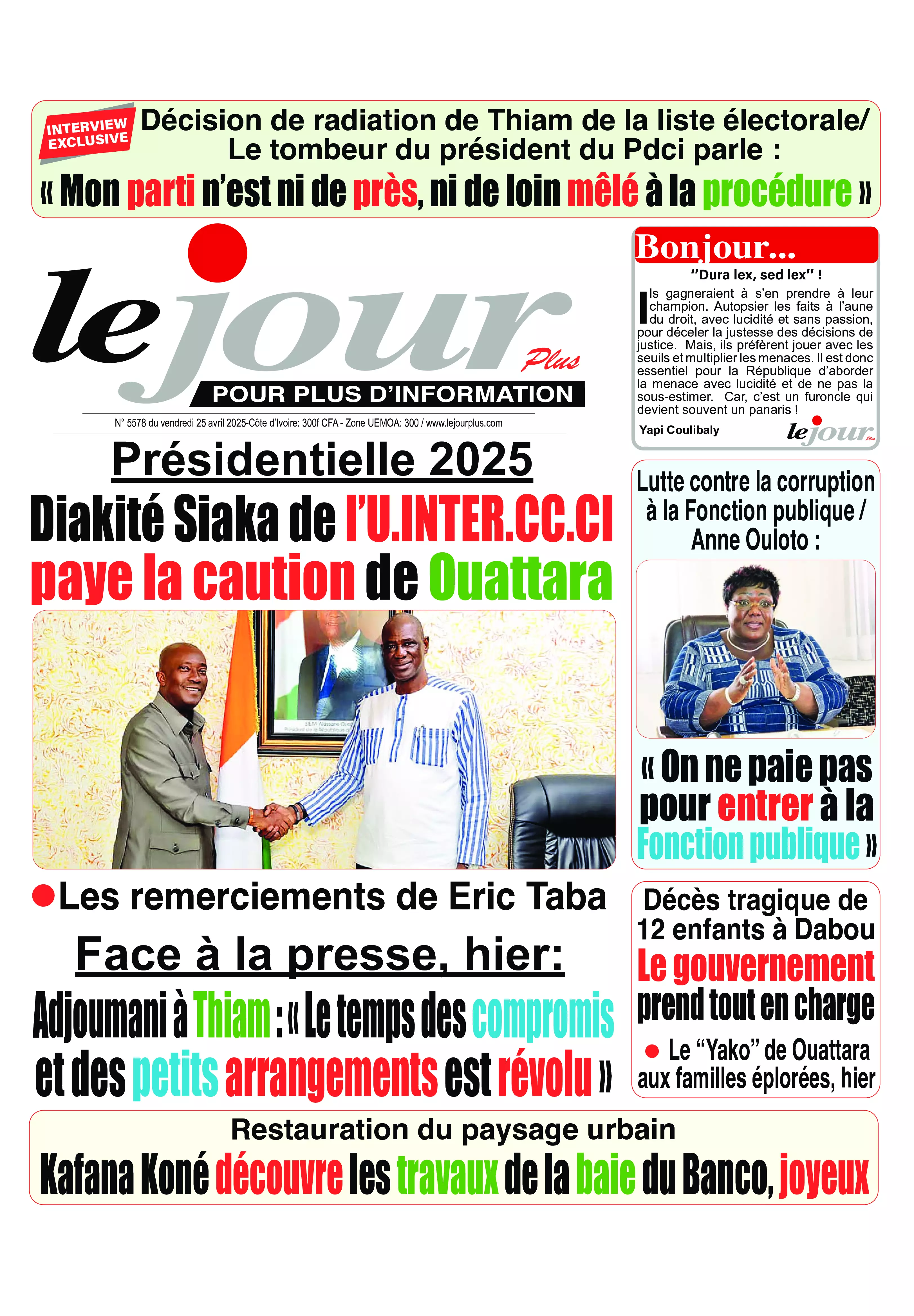 N° 5578 - 2025-04-25