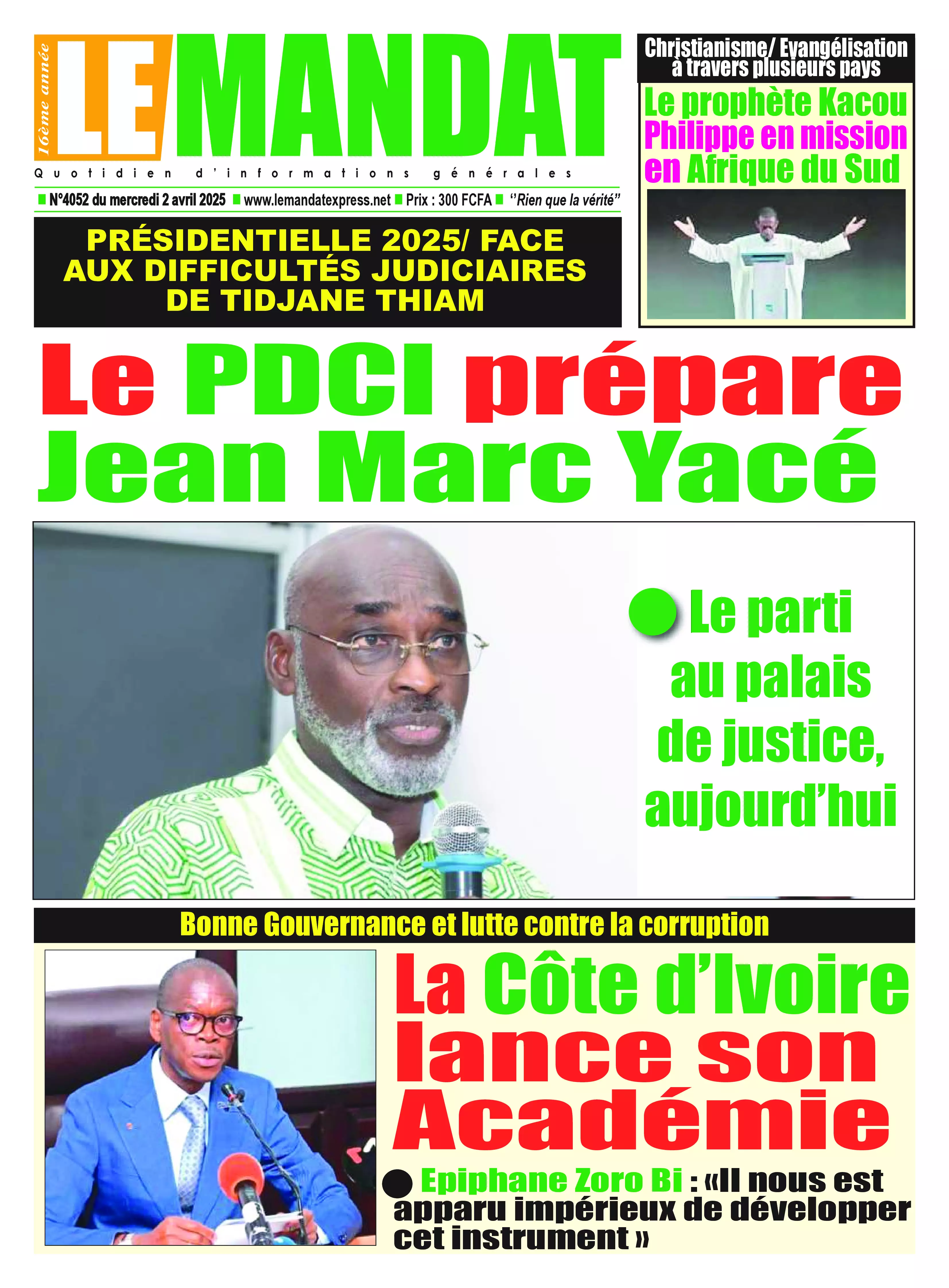 N° 4052 - 2025-04-02