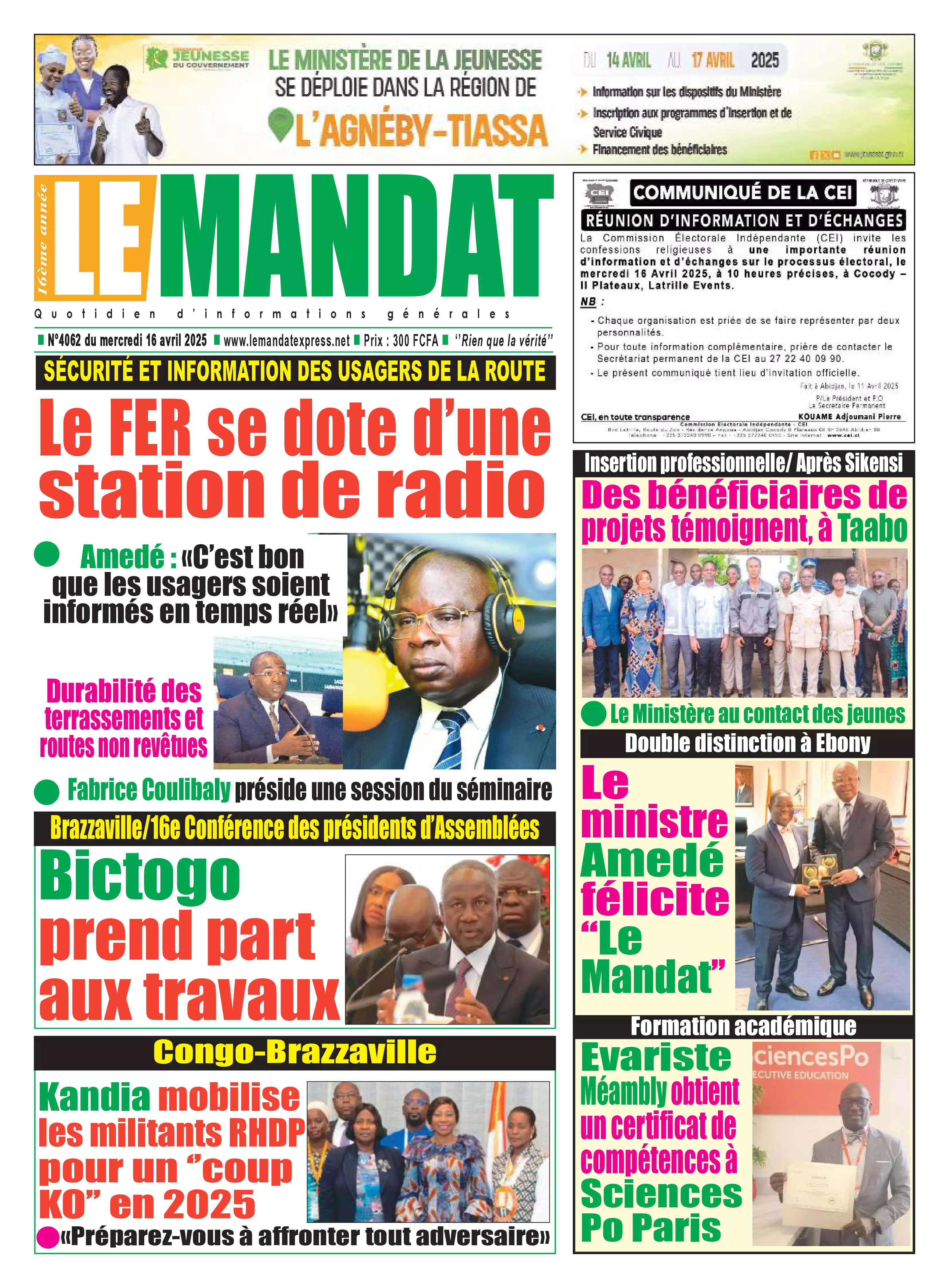 N° 4062 - 2025-04-16