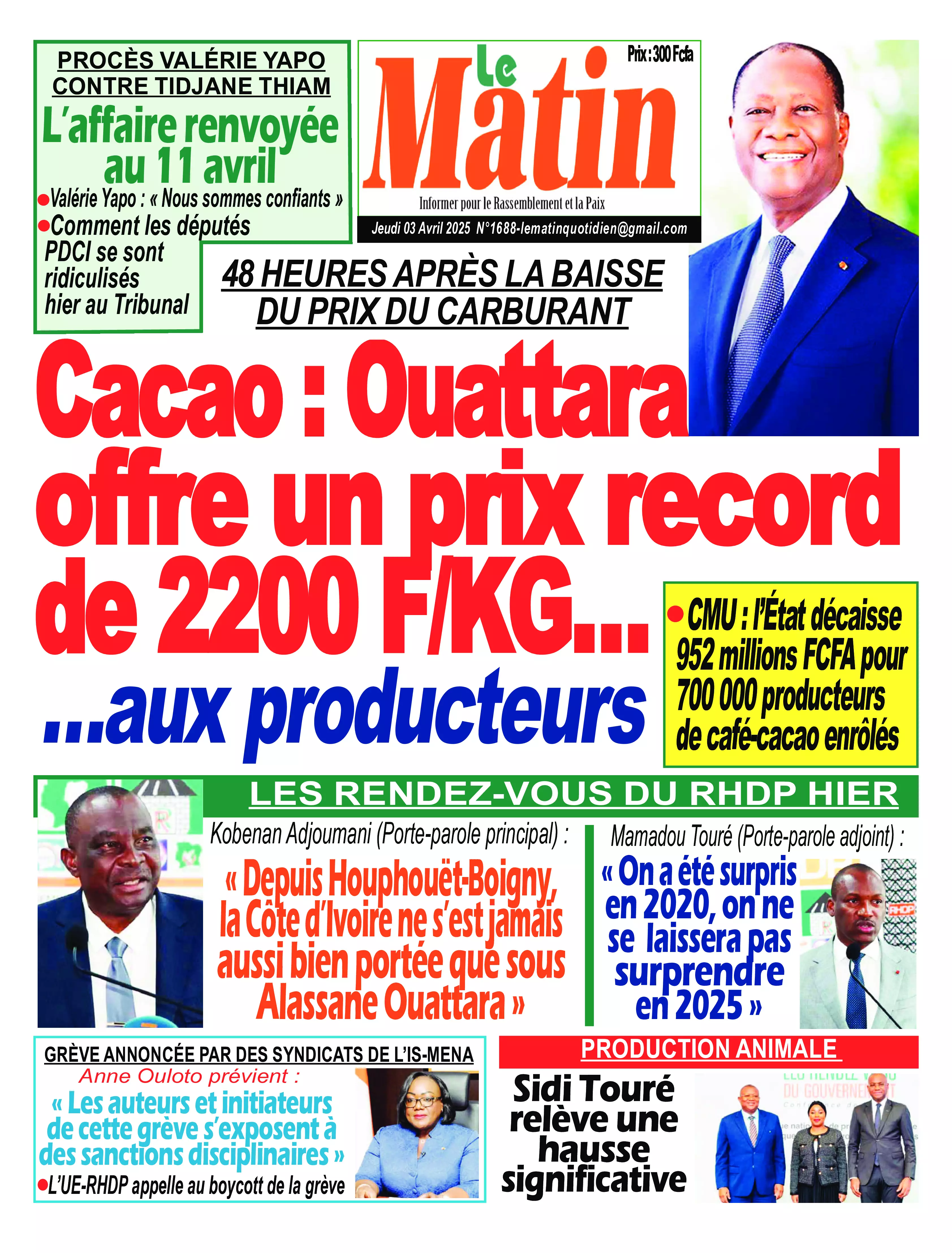 N° 1688 - 2025-04-03