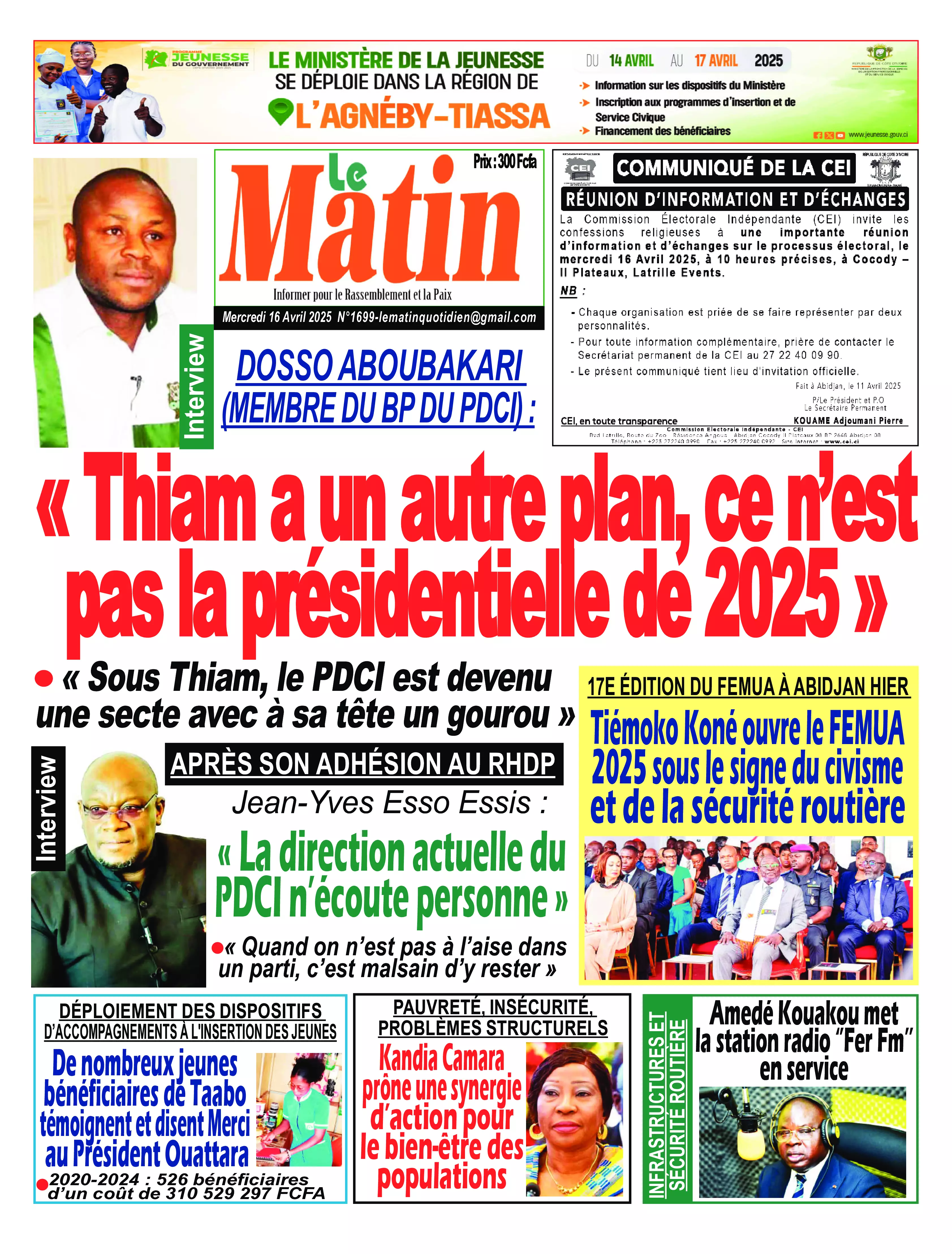 N° 1699 - 2025-04-16