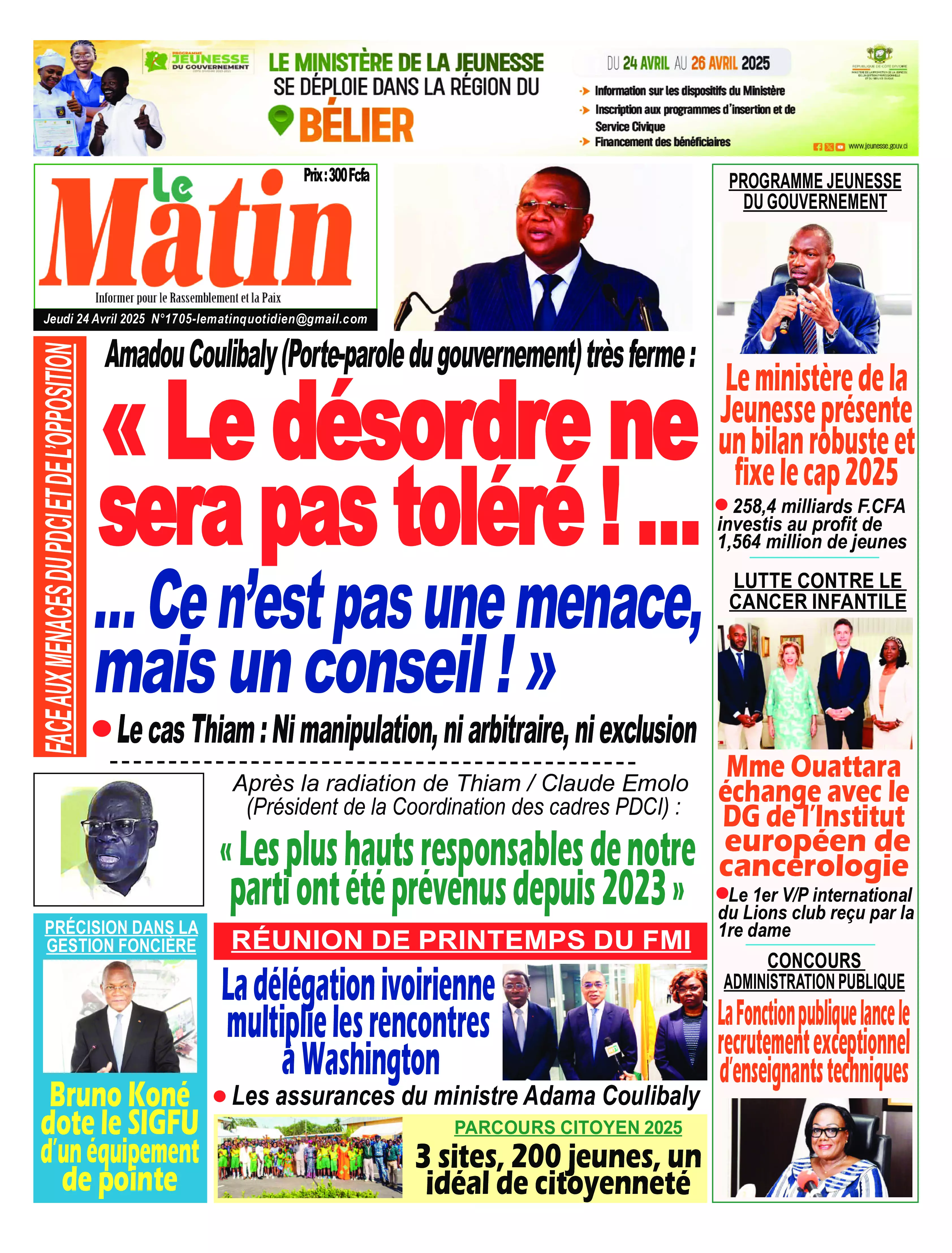 N° 1705 - 2025-04-24