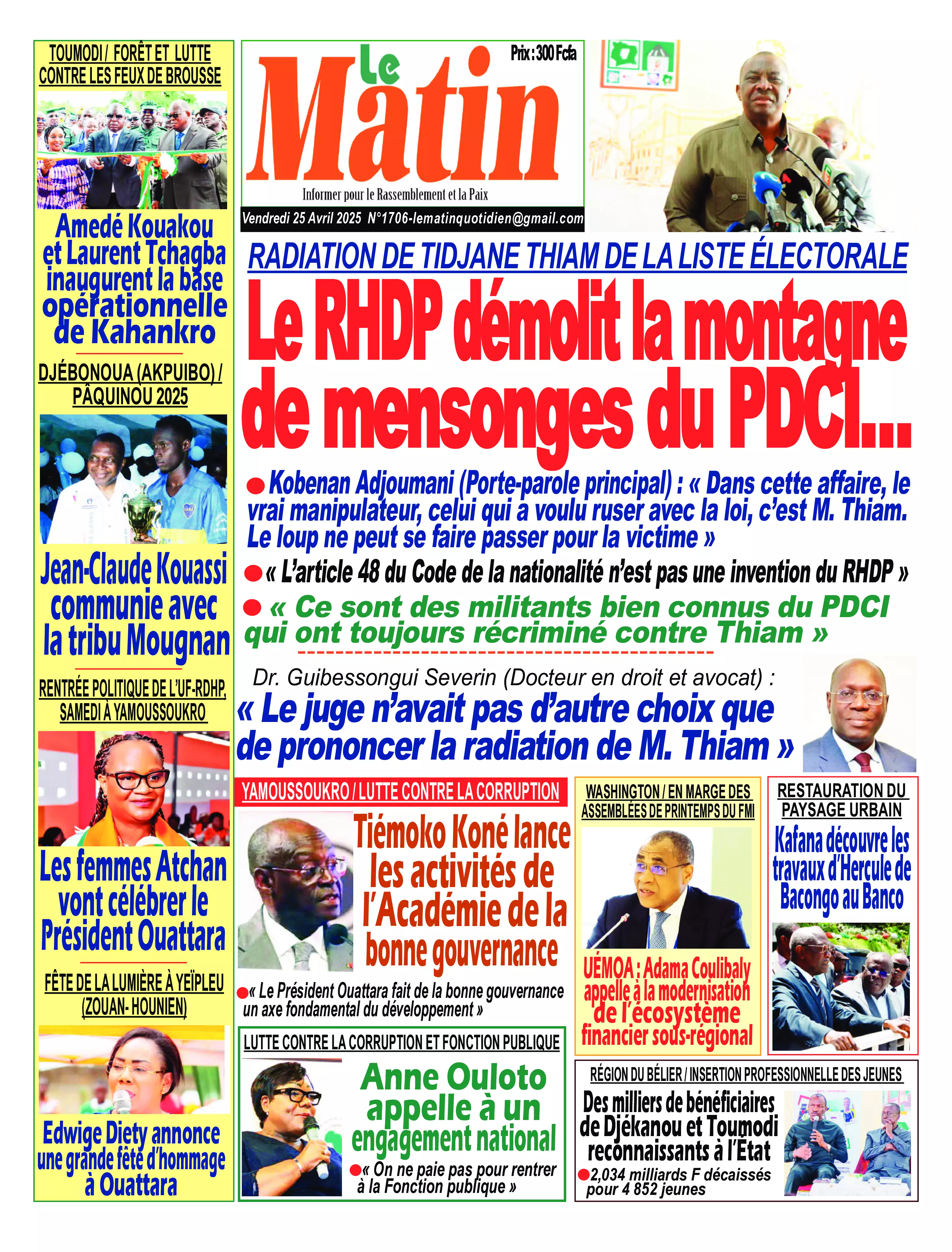 N° 1706 - 2025-04-25