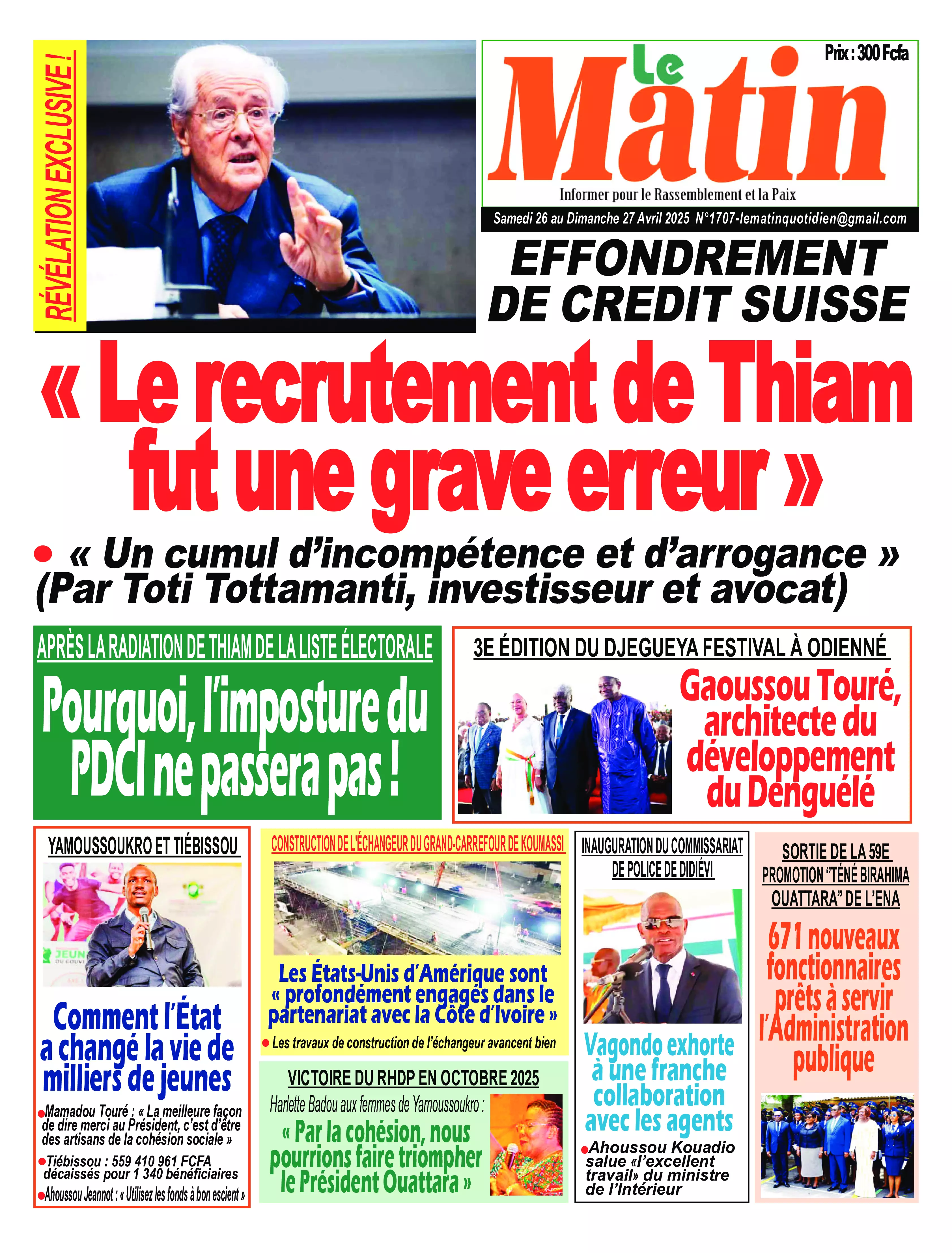 N° 1707 - 2025-04-26