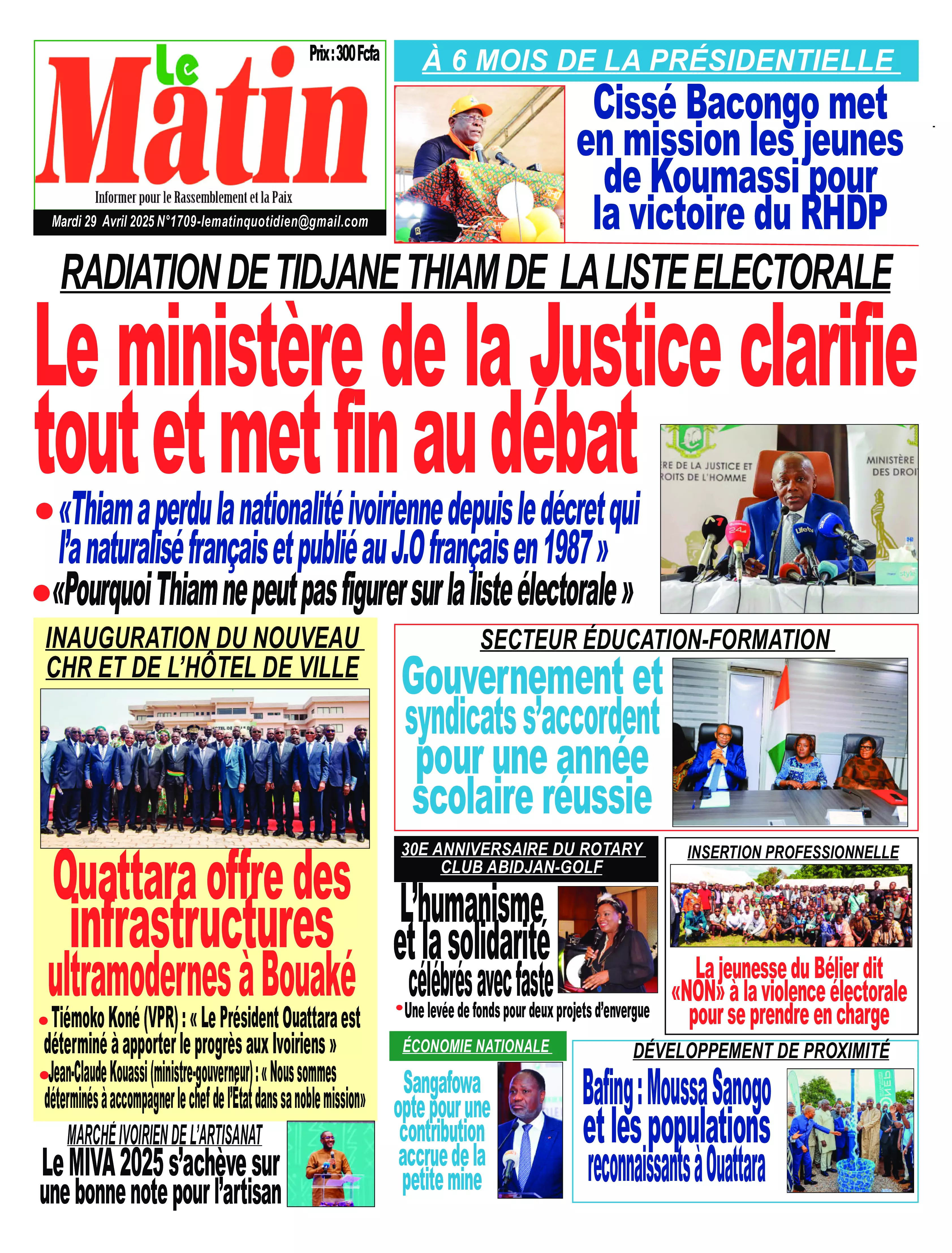 N° 1709 - 2025-04-29