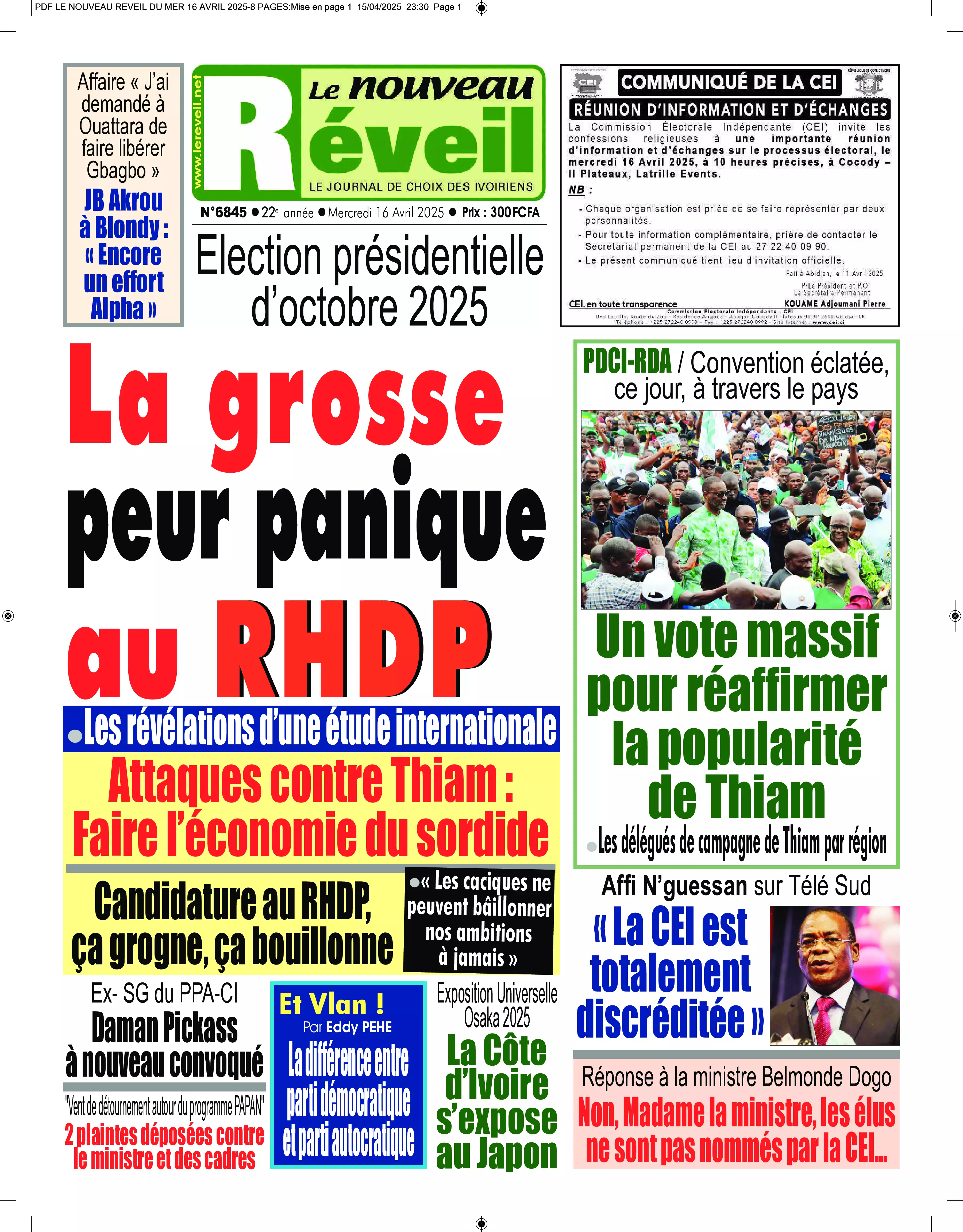 N° 6845 - 2025-04-16