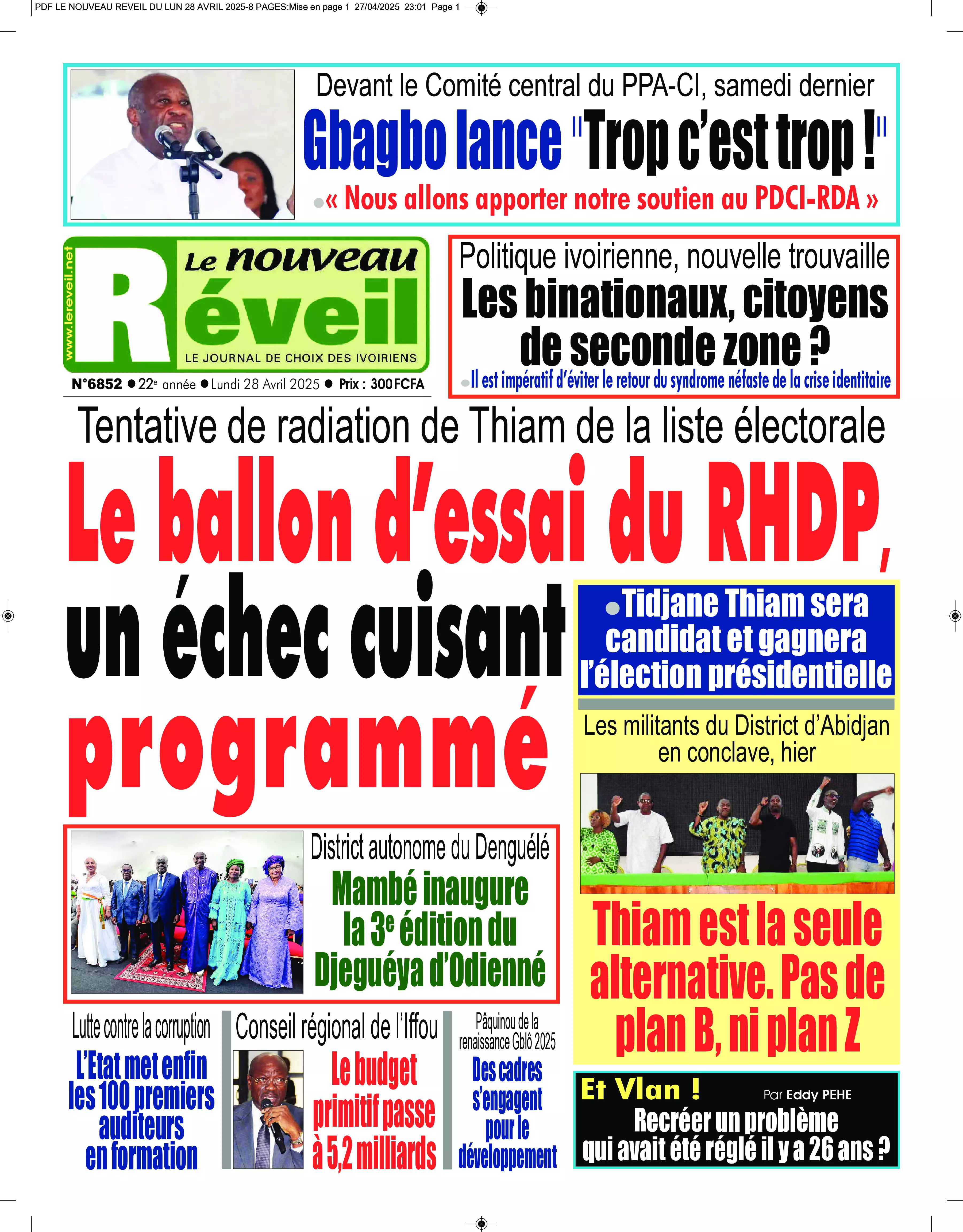 N° 6852 - 2025-04-28