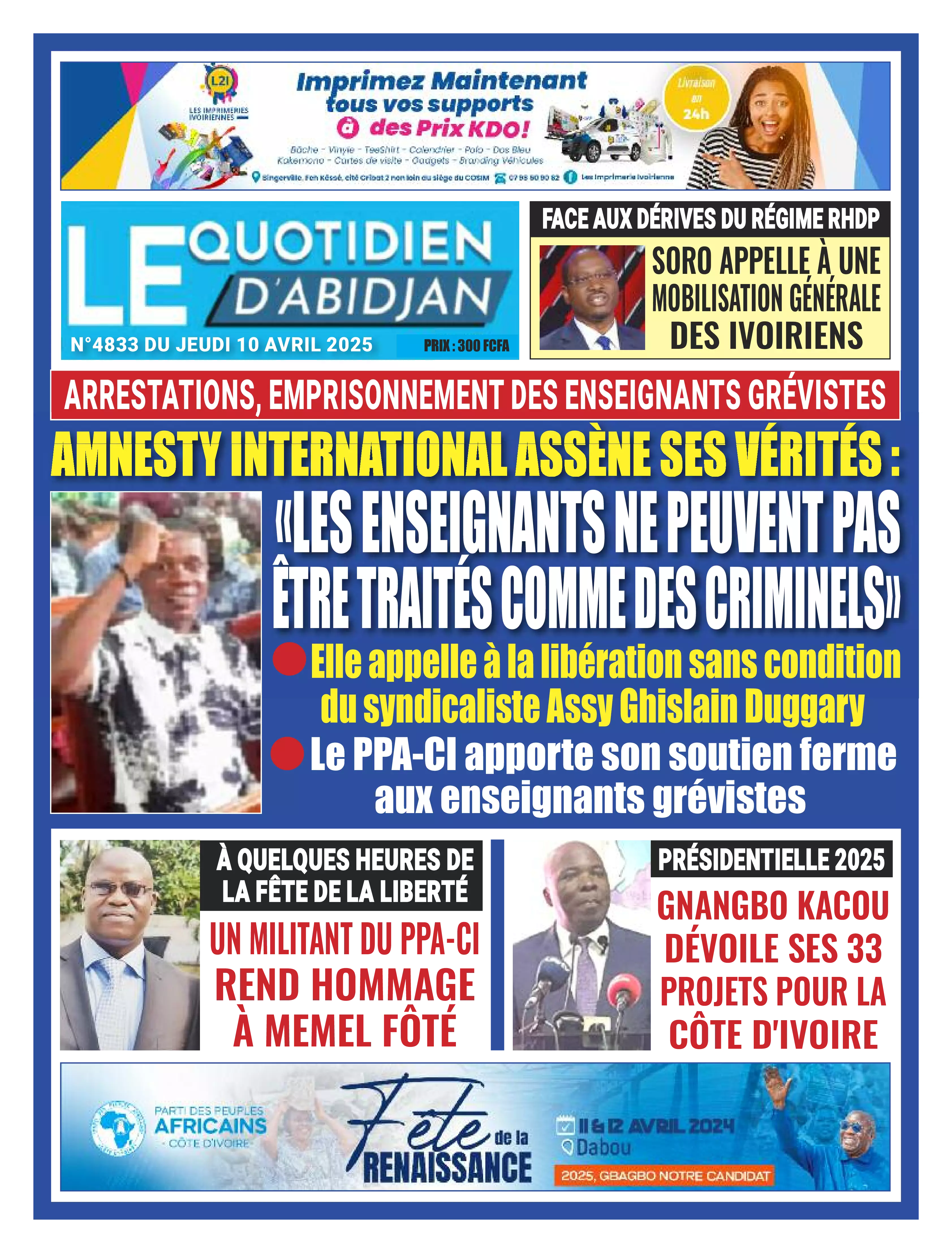 N° 4833 - 2025-04-10