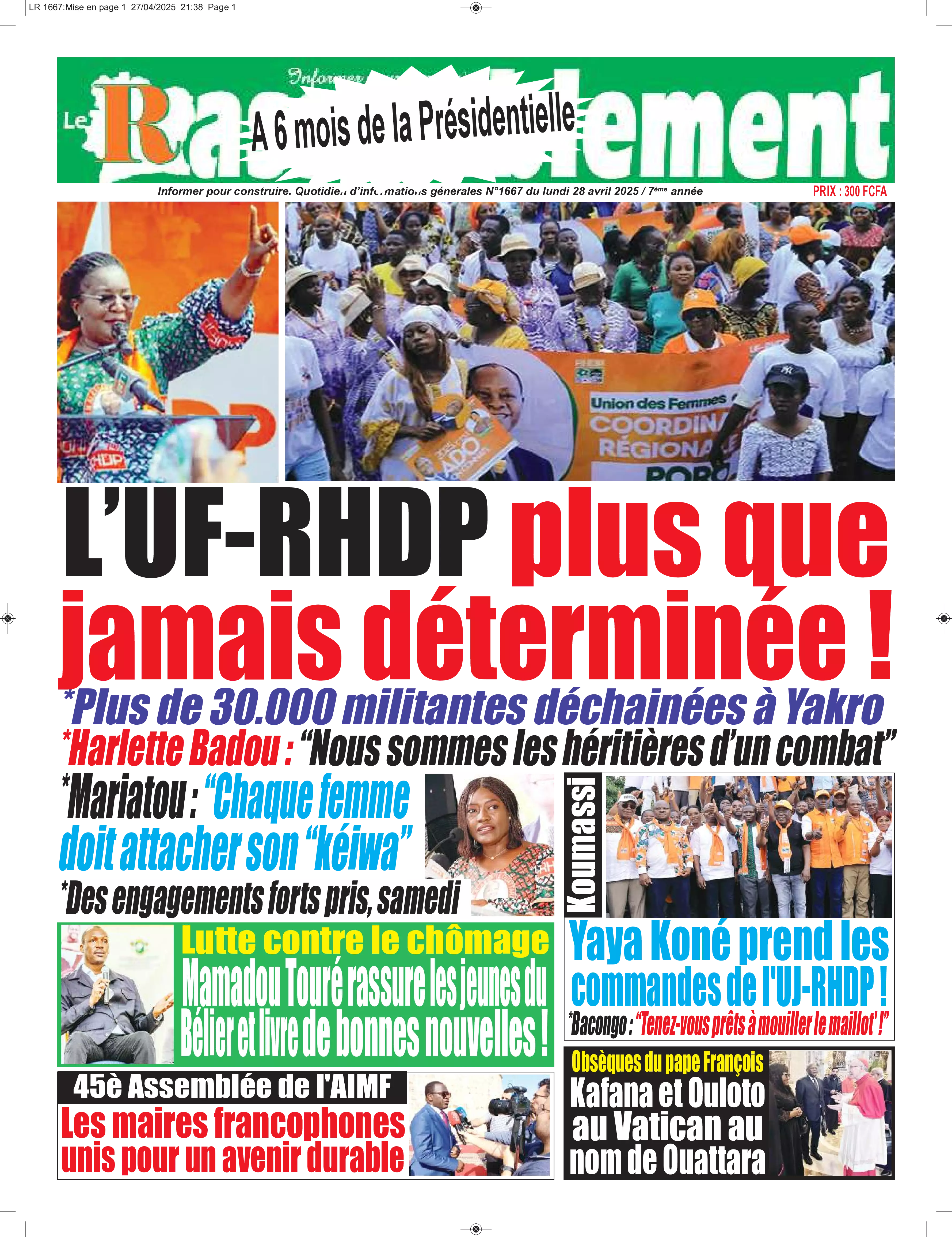 N° 1667 - 2025-04-28