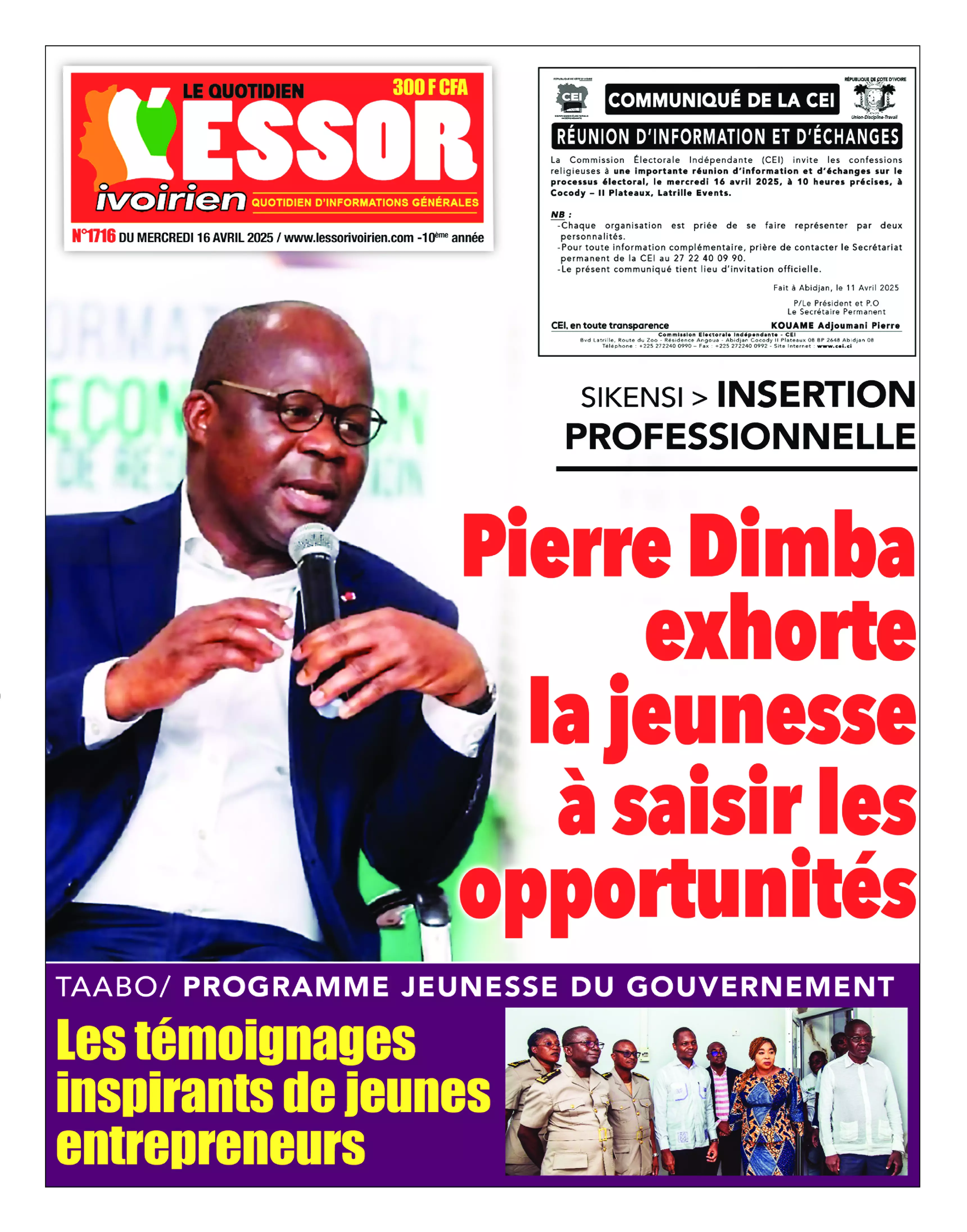 N° 1716 - 2025-04-16