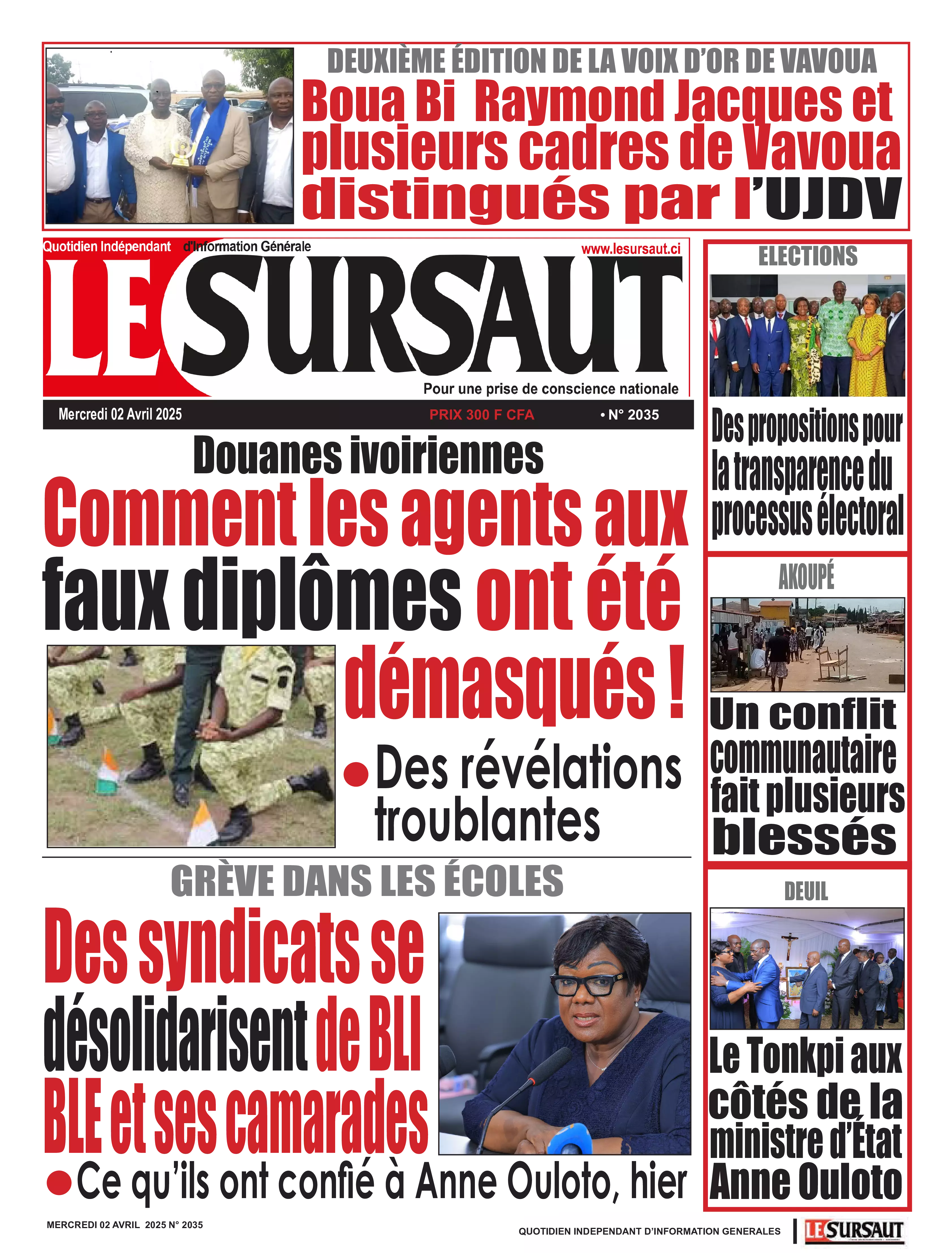 LE SURSAUT